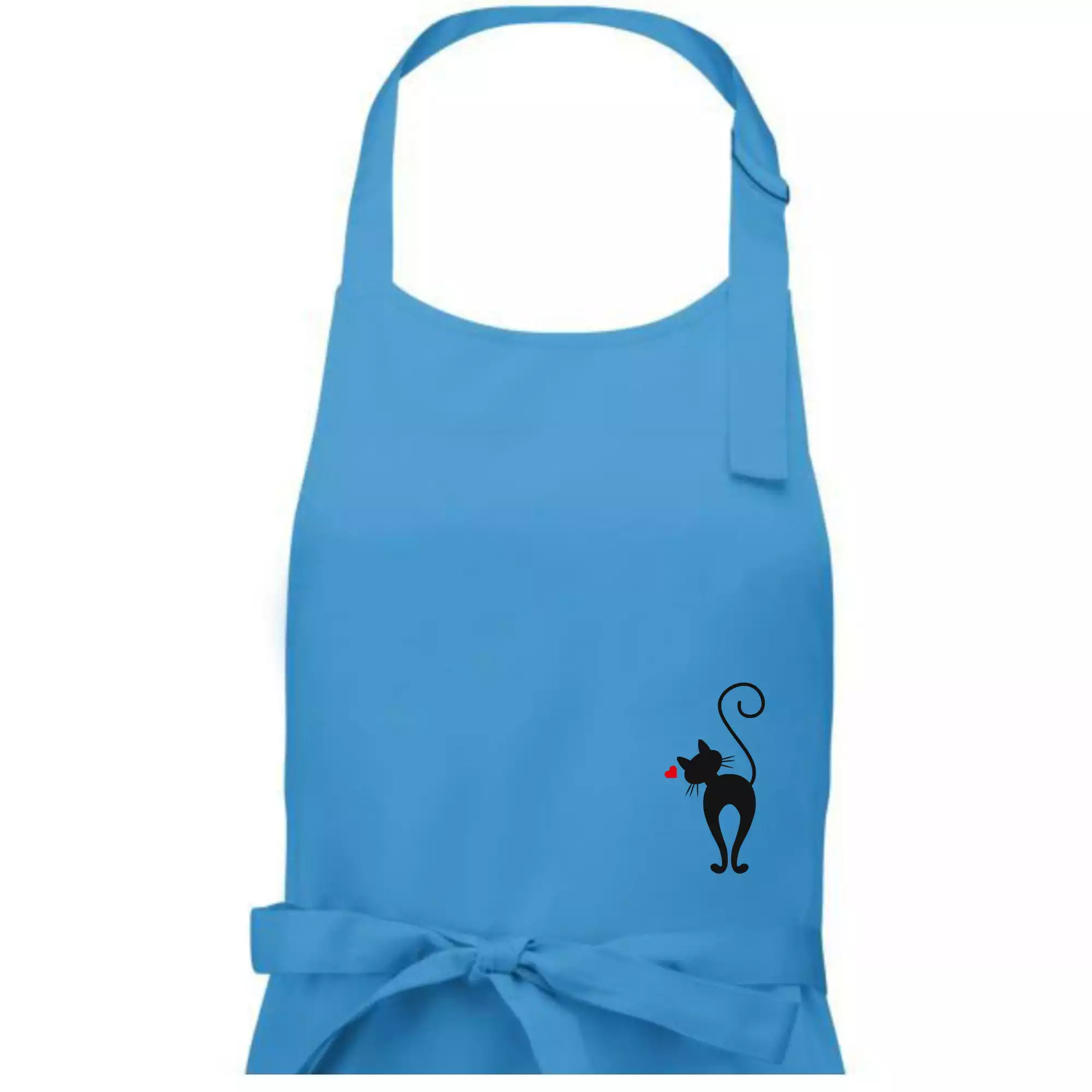 Zamilovaná kočka zezadu