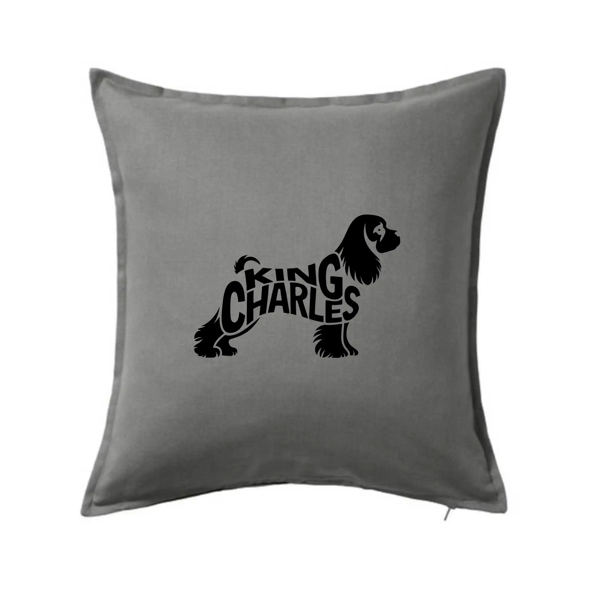 Kavalír king Charles španěl nápis v těle