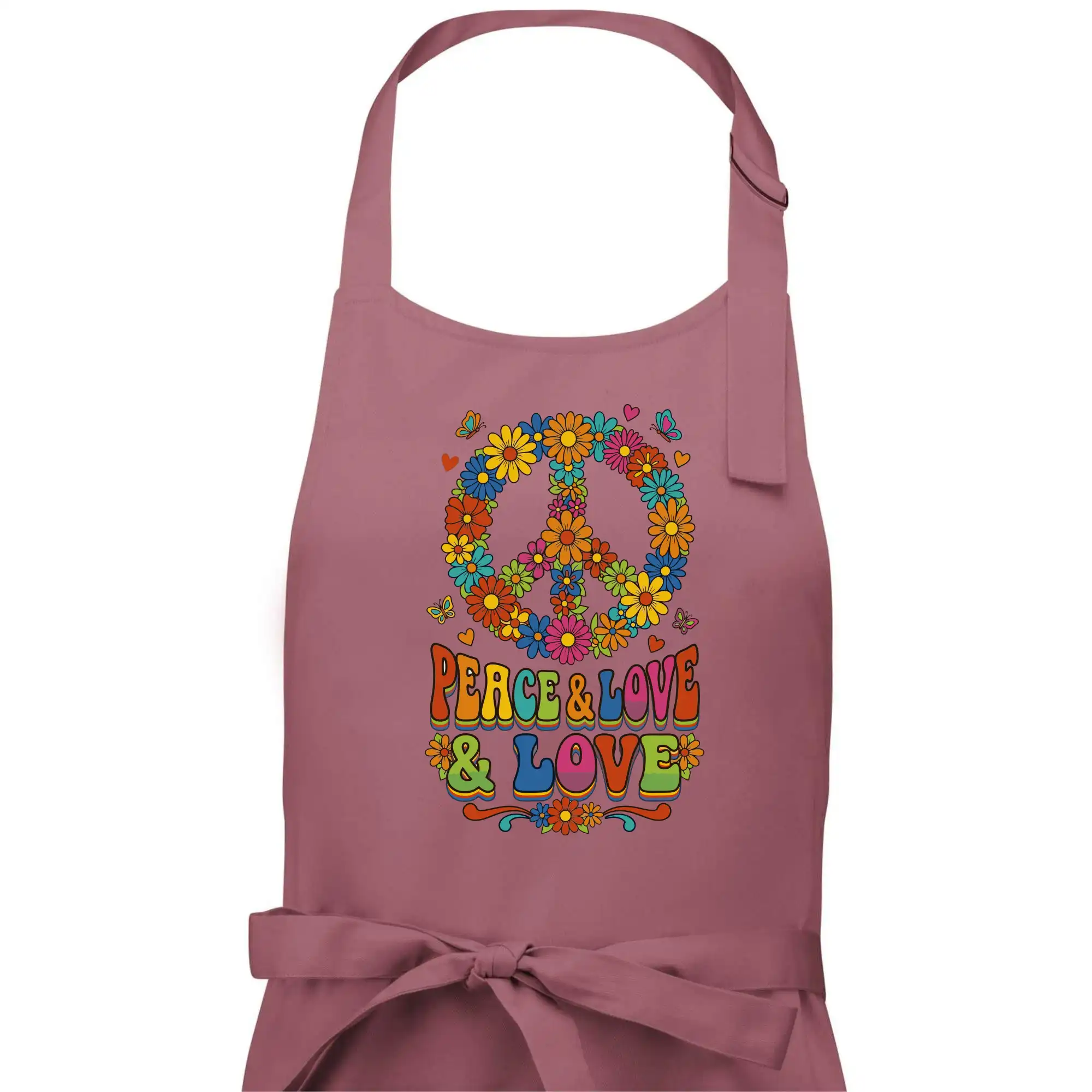 Peace and love - na výšku s květy