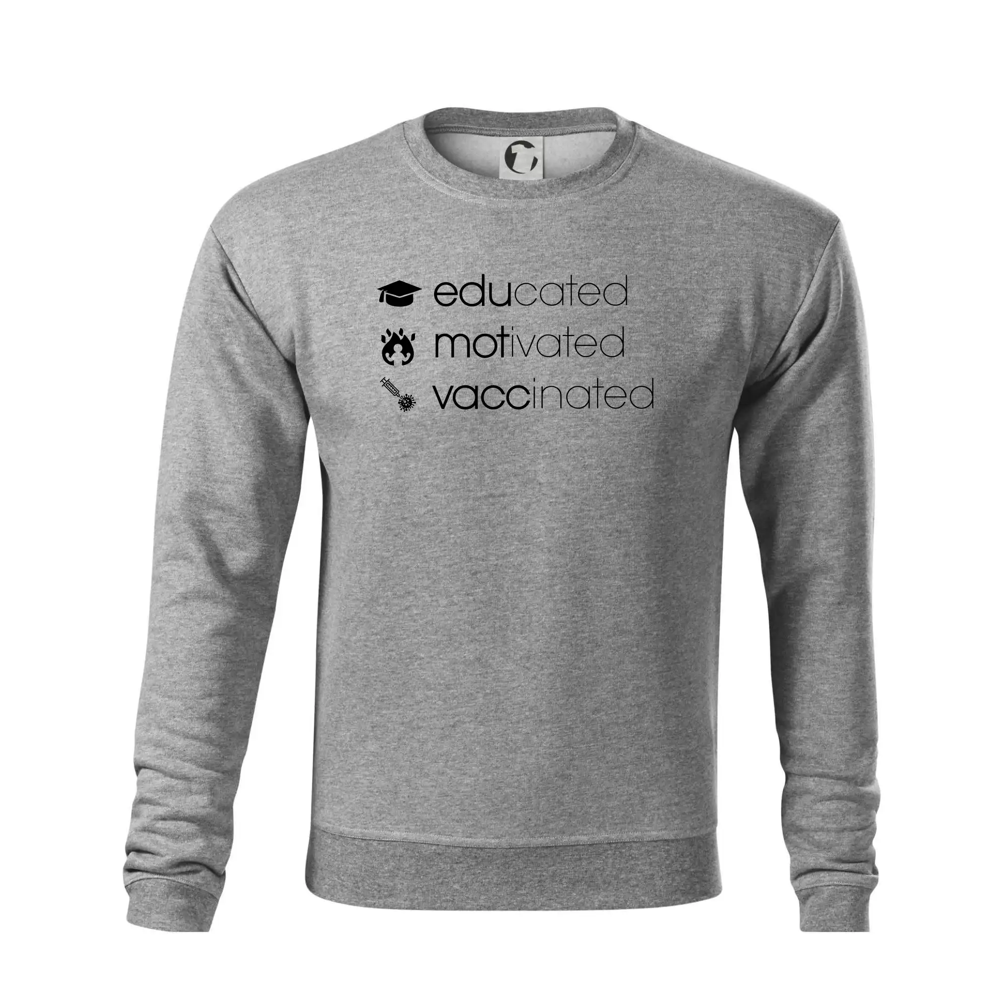 Educated motivated vaccinated