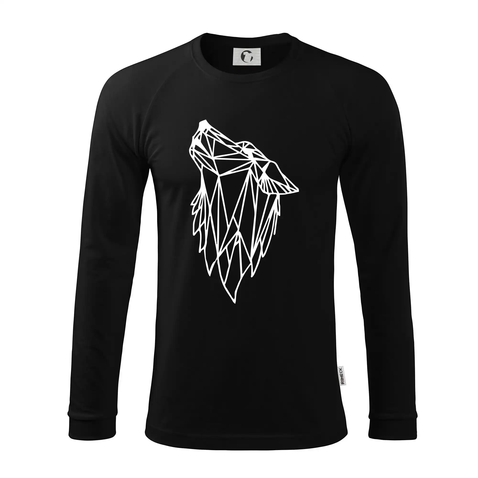 Geometrie - vlk - vyjící