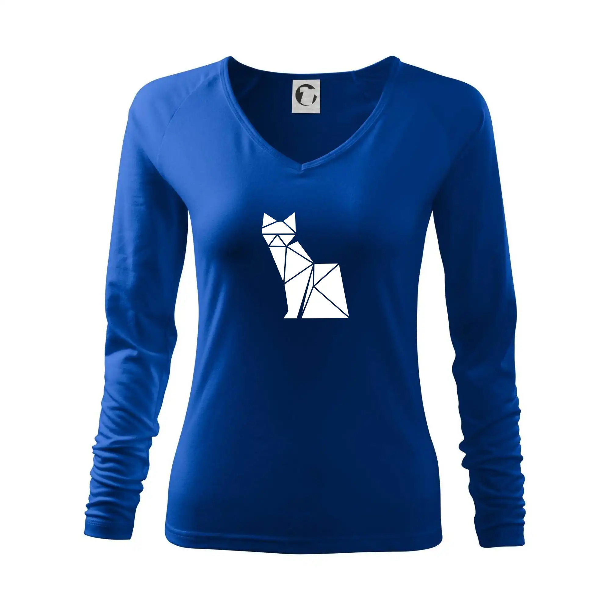 Origami kočka z boku