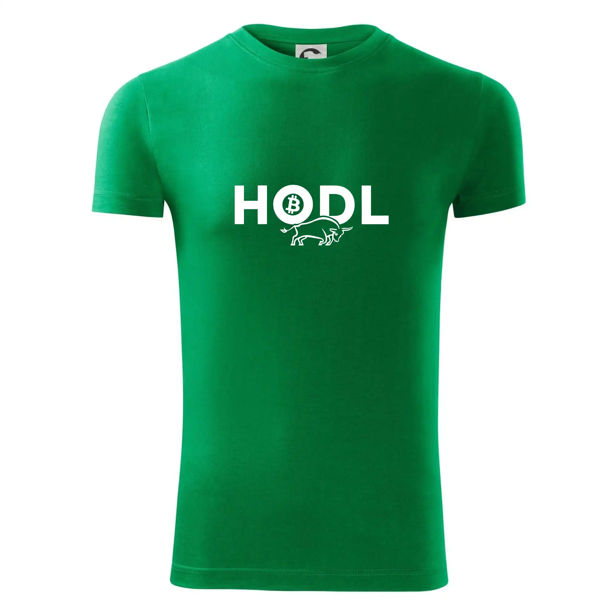 Hodl, nápis a býk