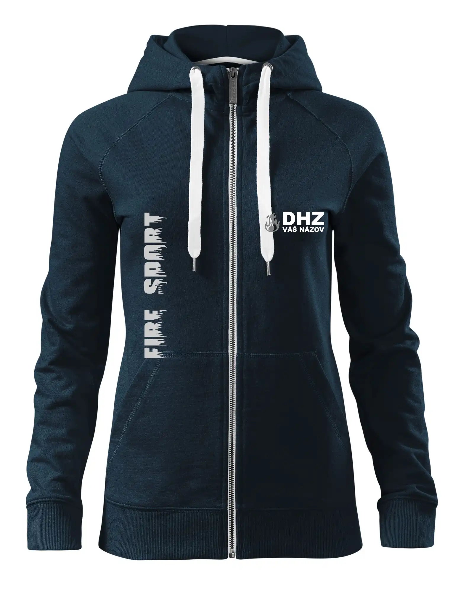 Originálne tričká pre hasičov - DHZ REFLEXNÉ (oheň, firesport, názov zboru - vlastný nápis) - Voyage 451 - 100% bavlna