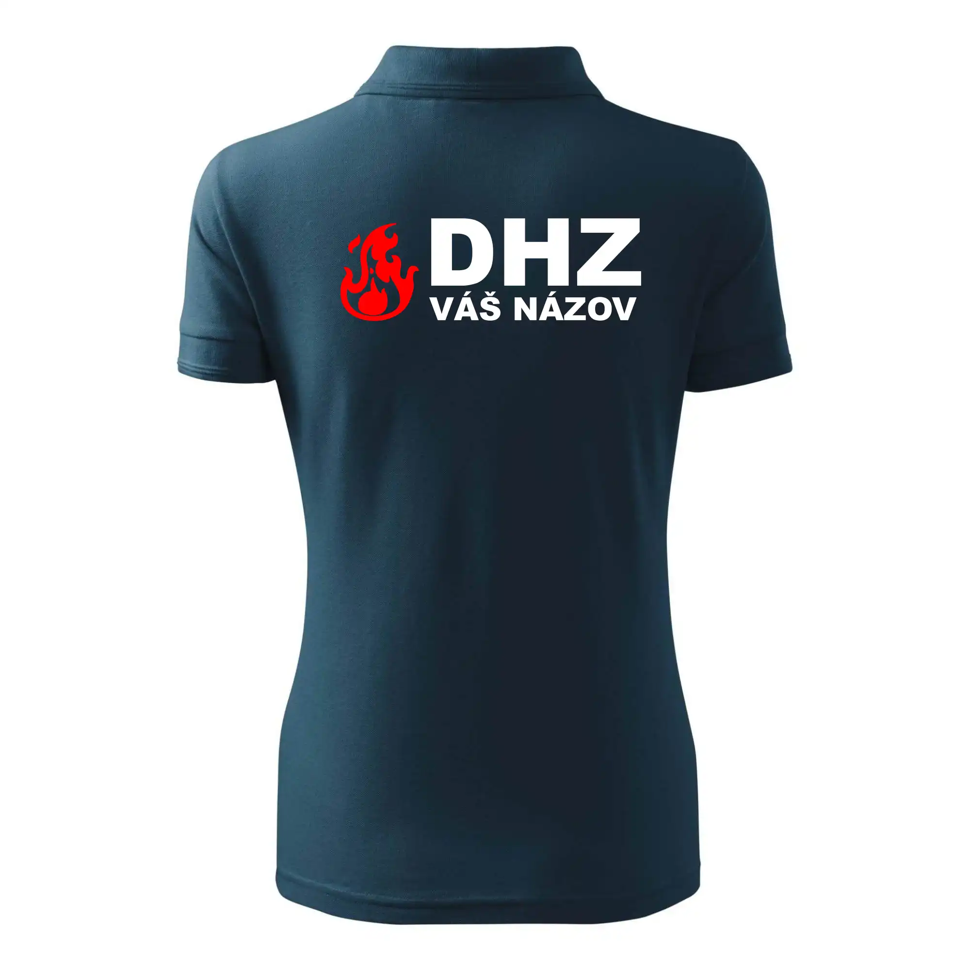 DHZ (oheň, názov sboru - vlastný nápis)