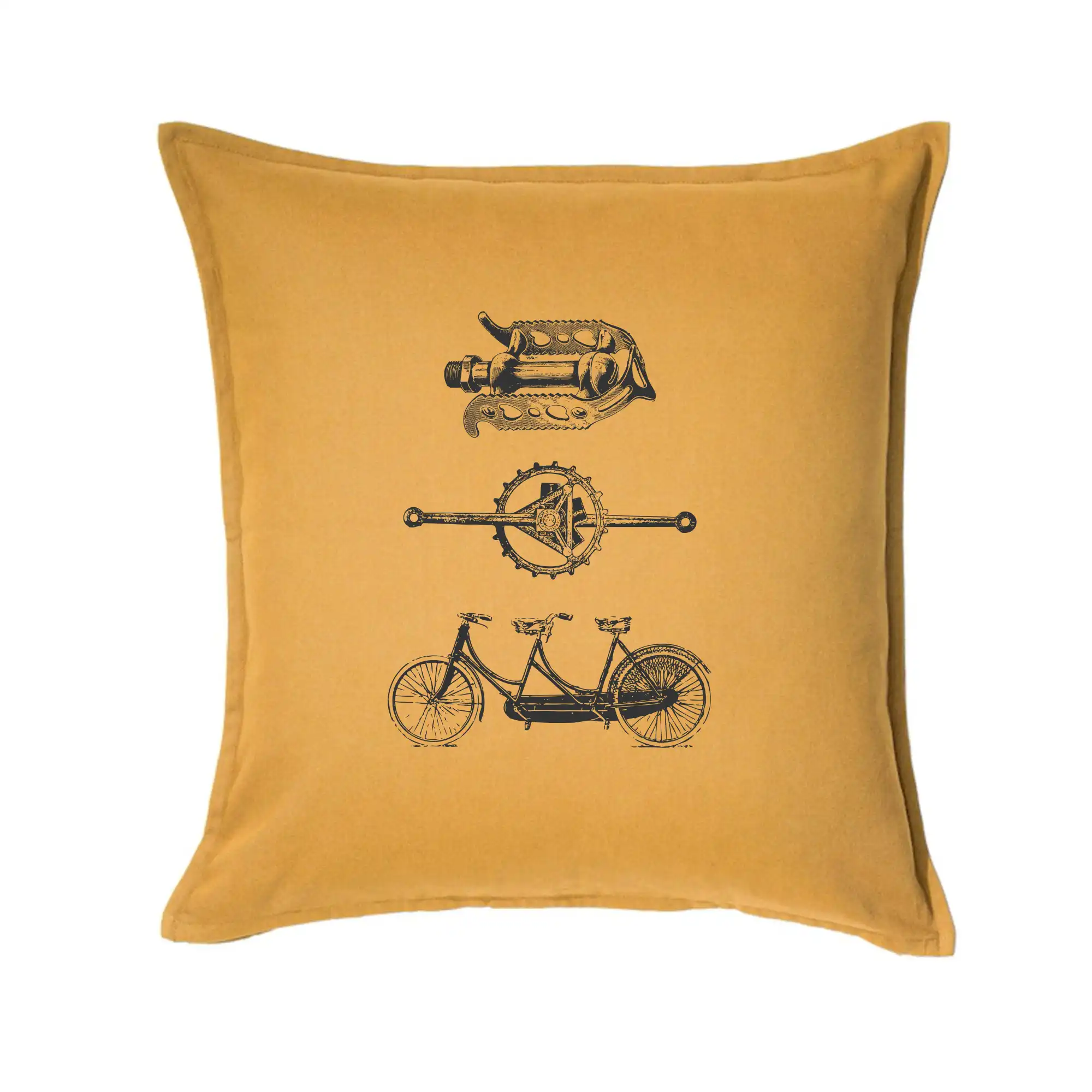 Tričko ako darček pre cyklistu - Cycling vintage - Vankúš 50x50