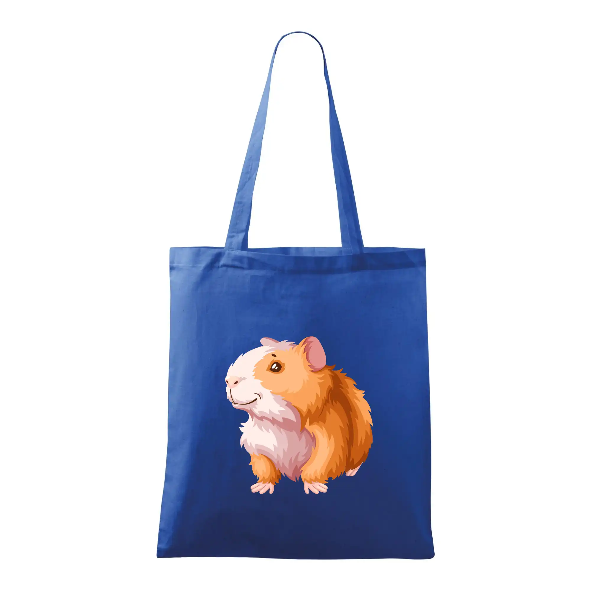 Morče - kreslené, bílo oranžové