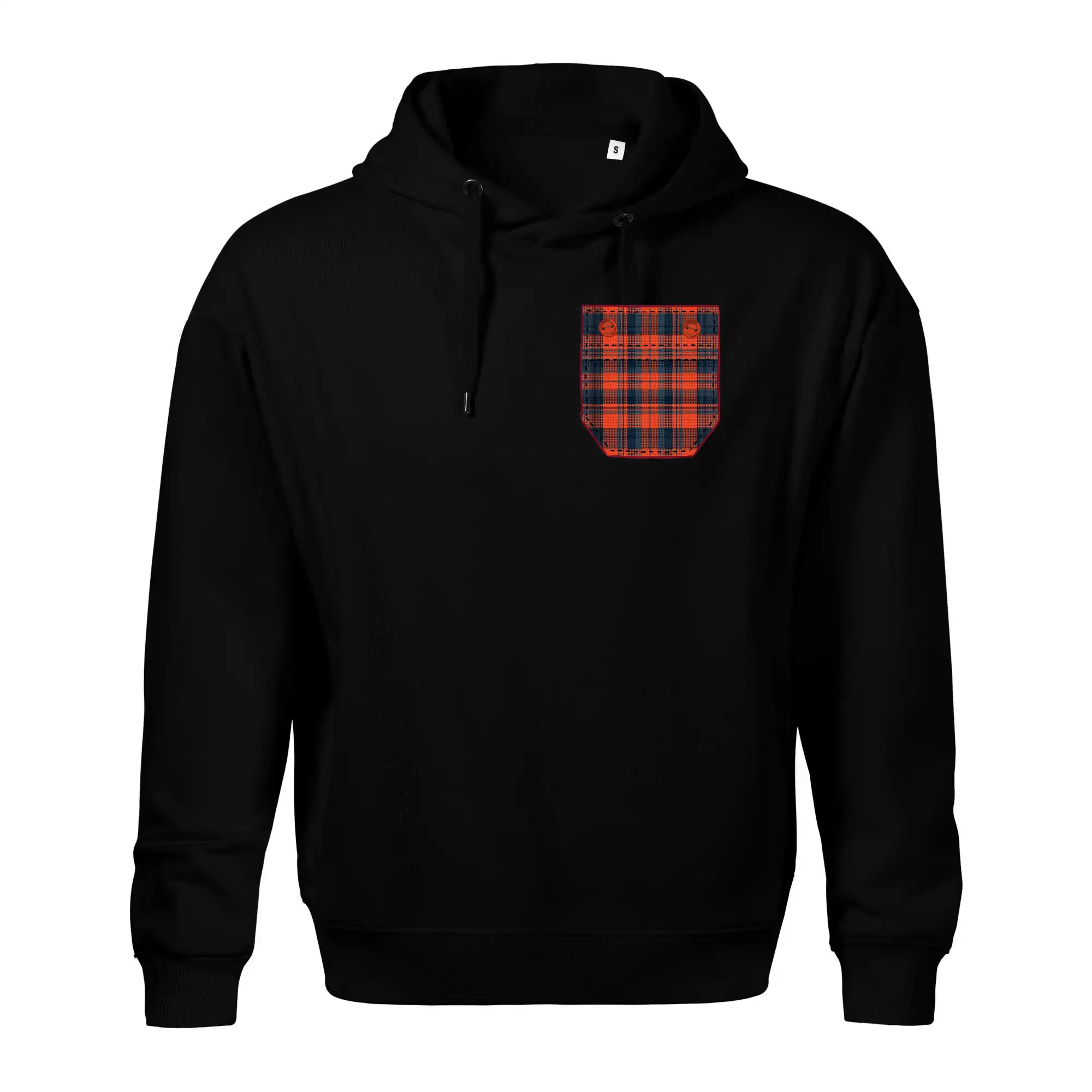 Flanelové triko červené