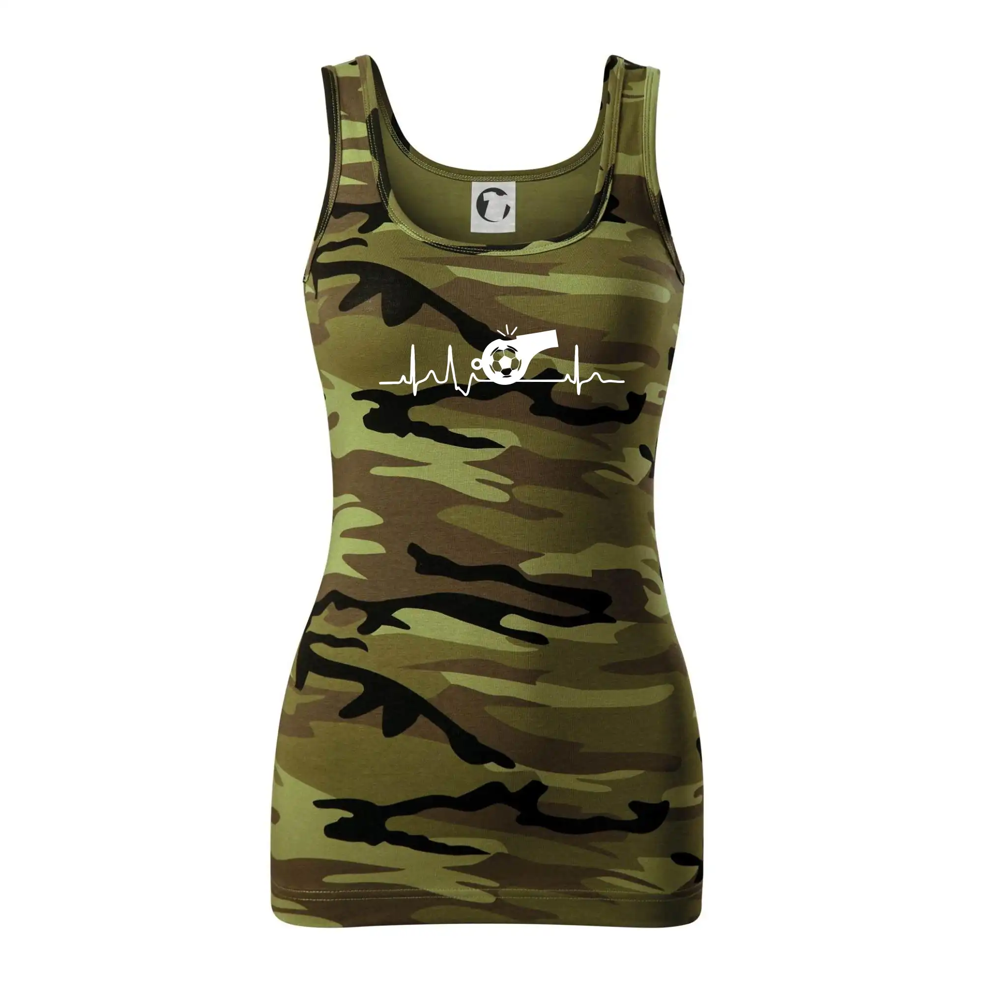 EKG fotbal rozhodčí a píšťalka