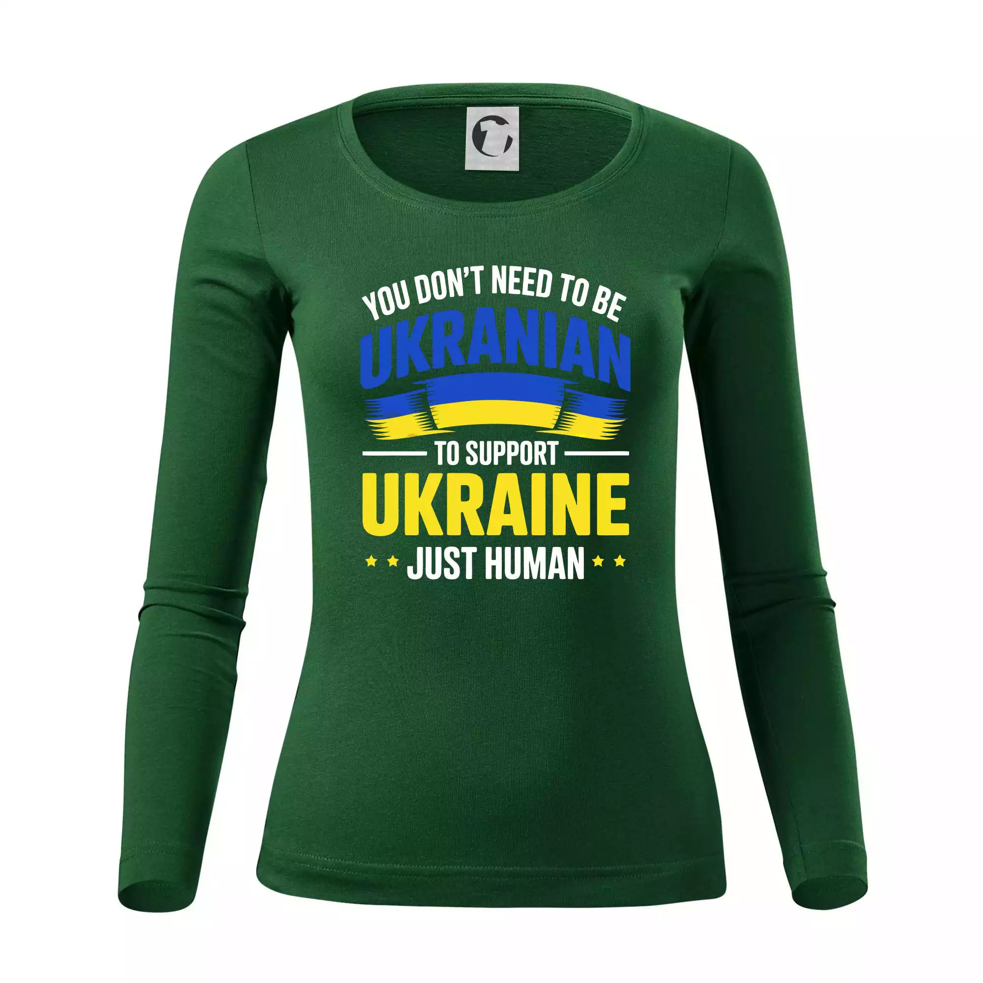 You don't need to be Ukrainian to support Ukraine just human