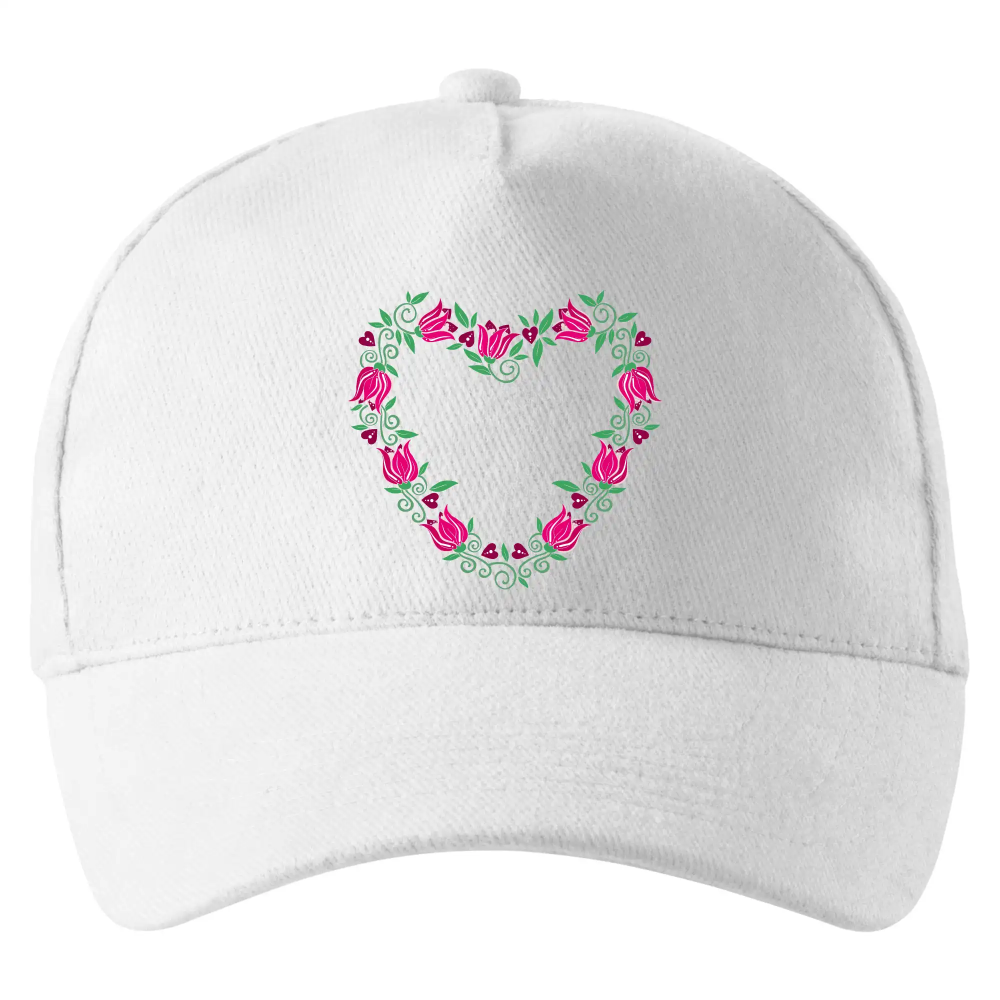 Červené tulipánové srdiečko (Pecka design)