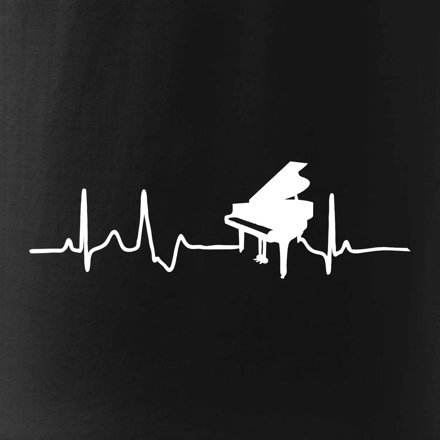 Piano ekg - křídlo