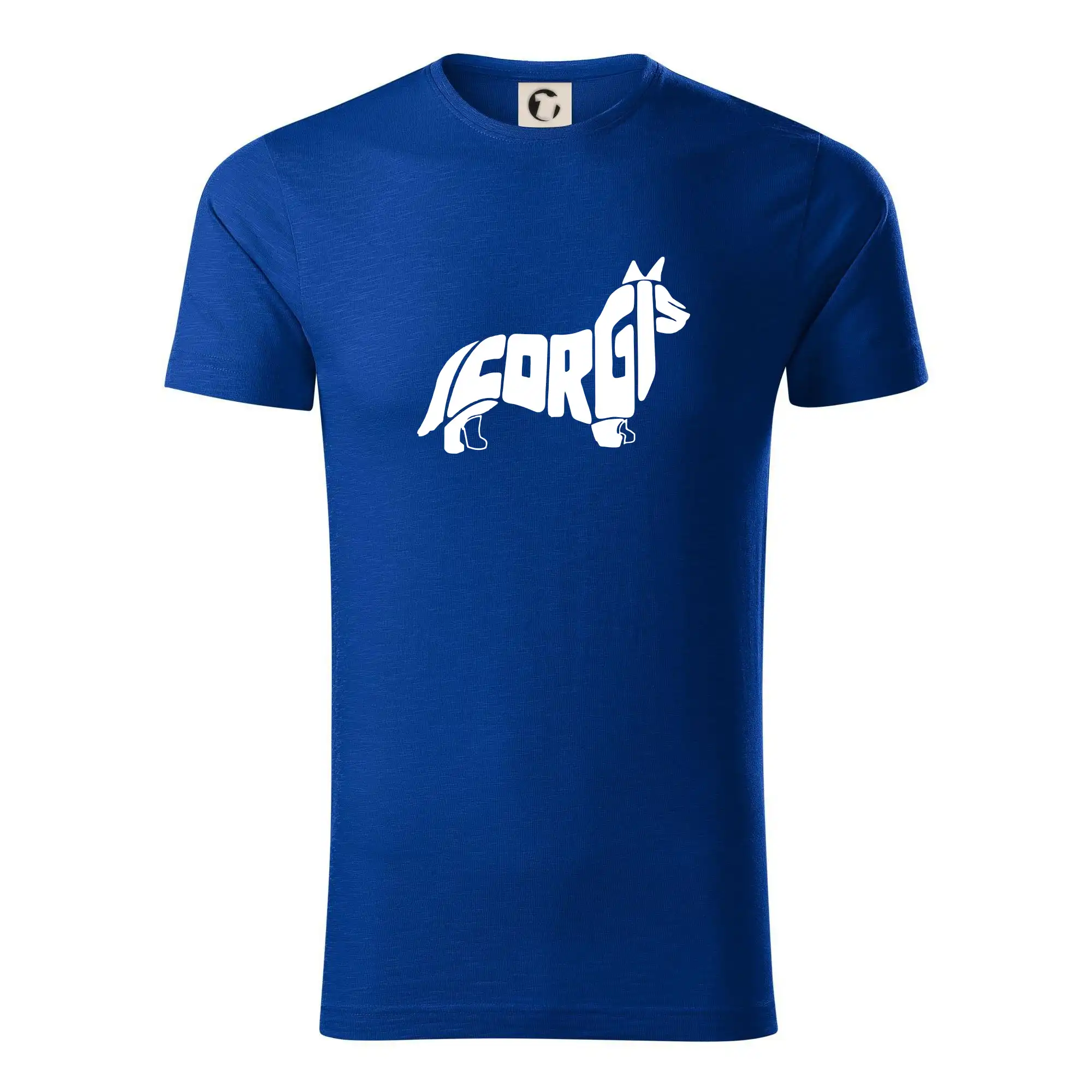 Corgi - nápis v těle