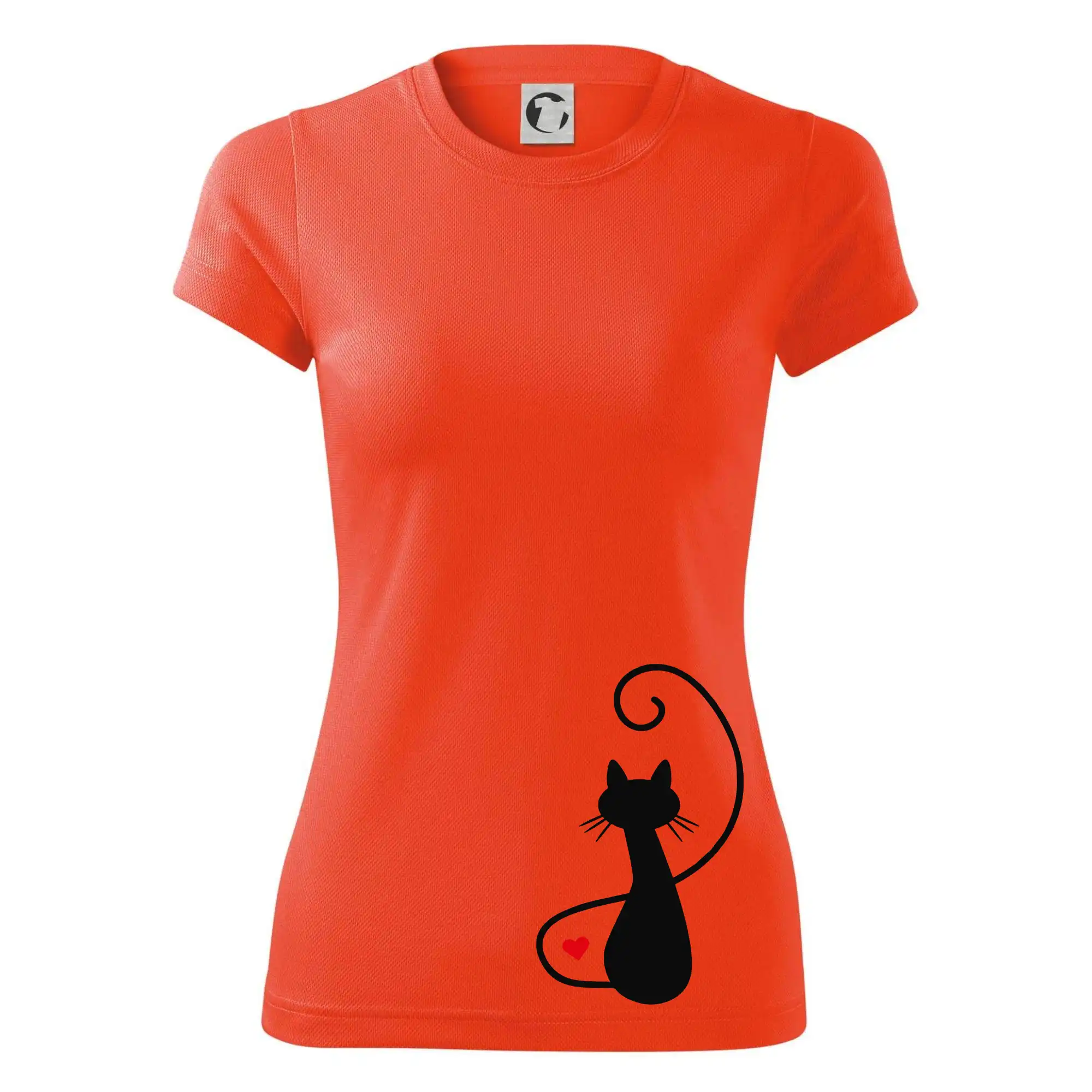 Zamilovaná kočka zpředu