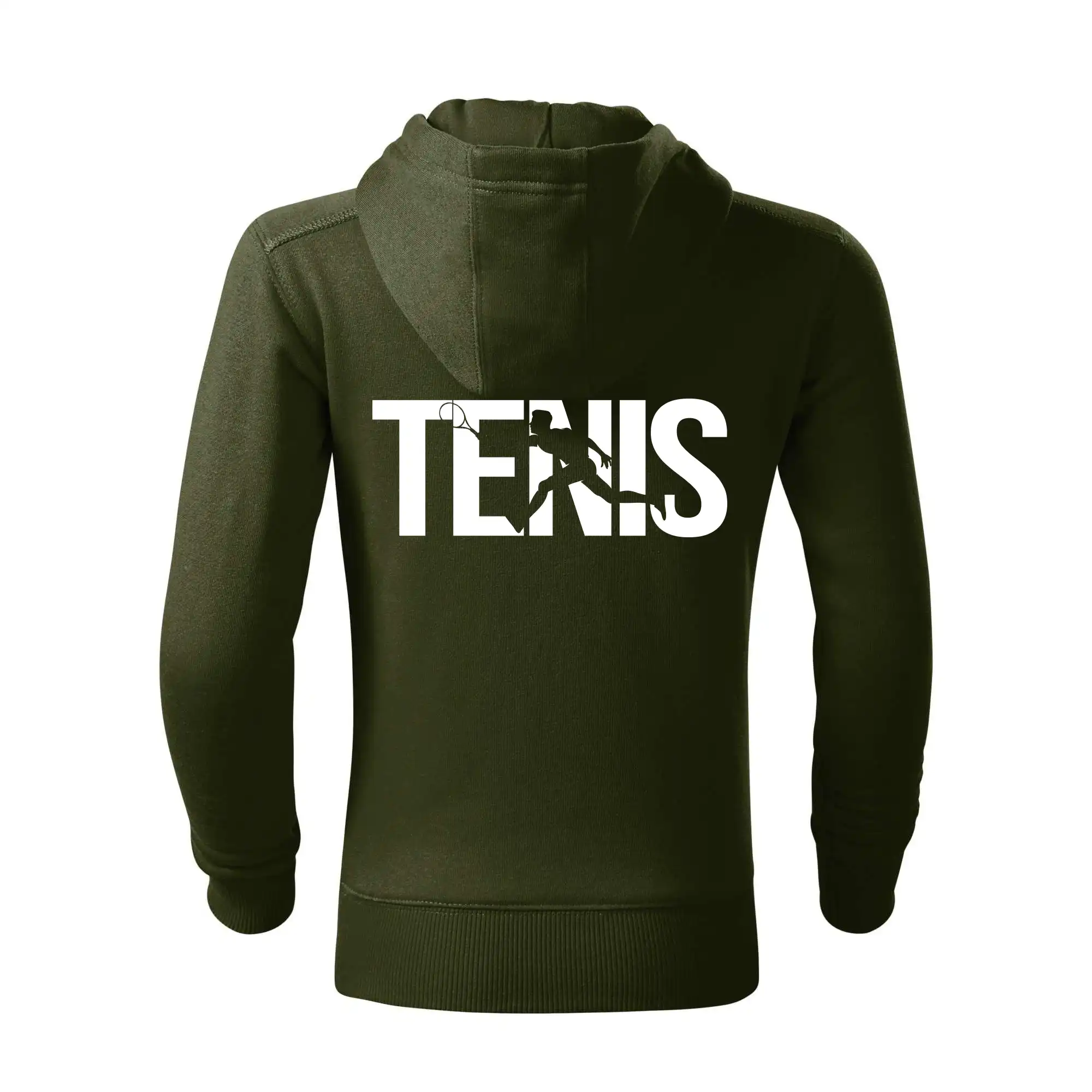 Tenis nápis silueta