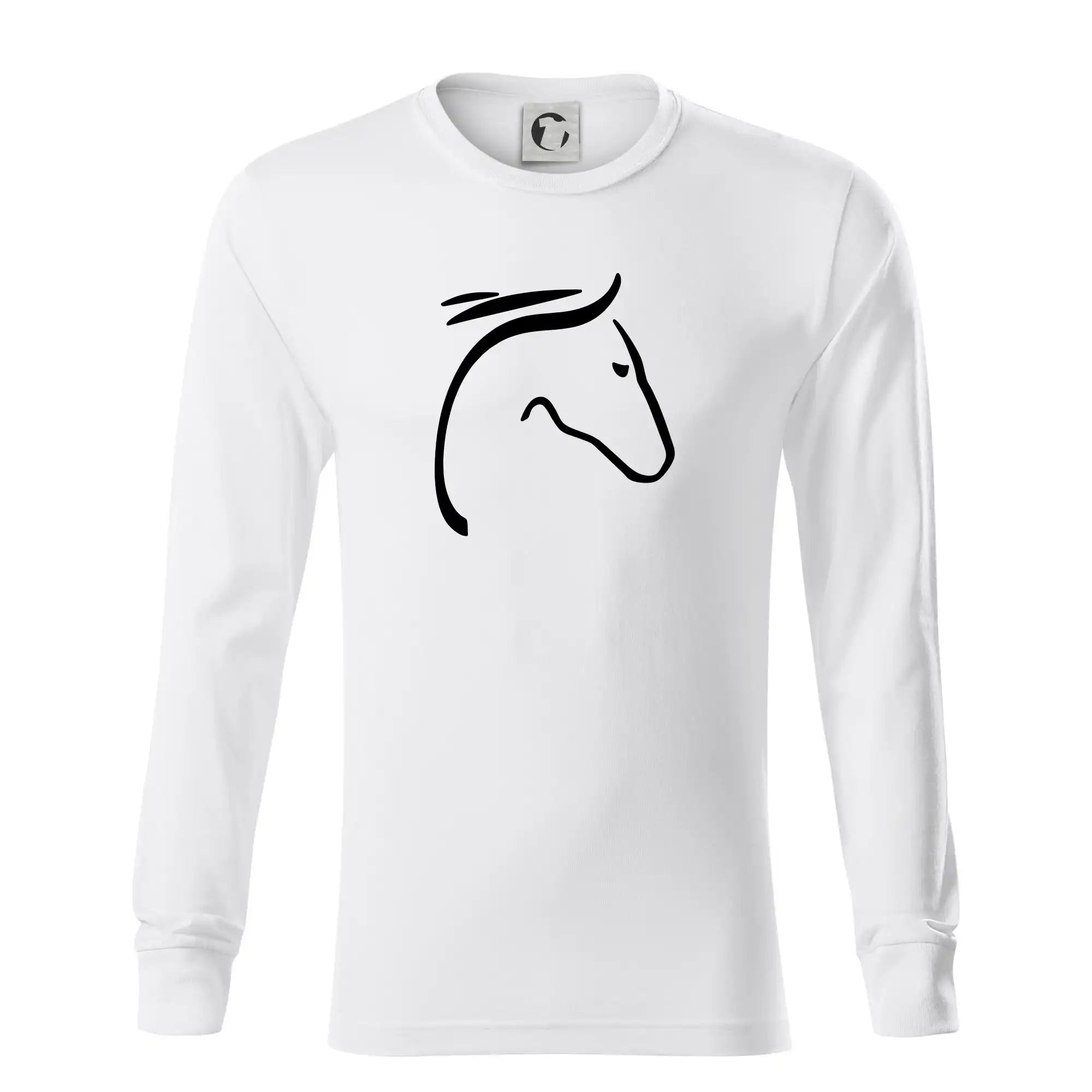 Kůň - hlava silueta