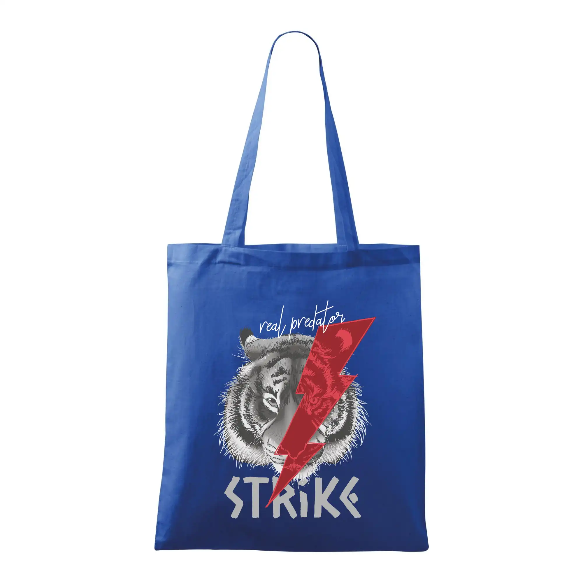 Vtipná tričká s mačkou - Tygr - strike - Taška bavlnená