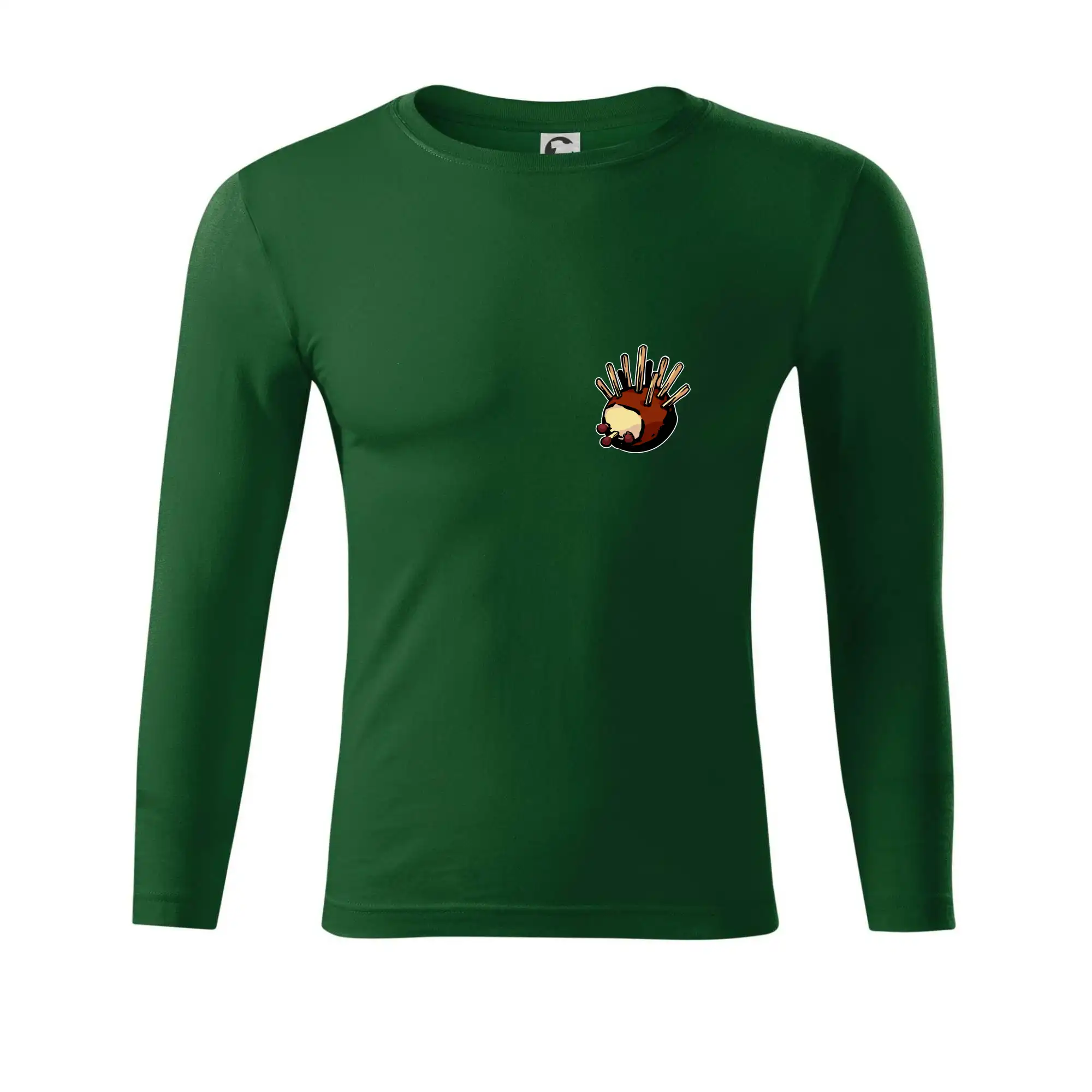 Kaštanový ježeček - prso