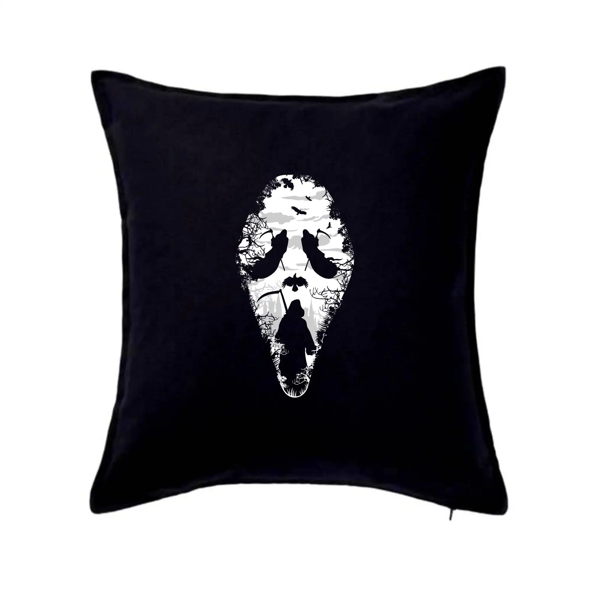 Grafické tričká - Reaper Scream mask - Vankúš 50x50