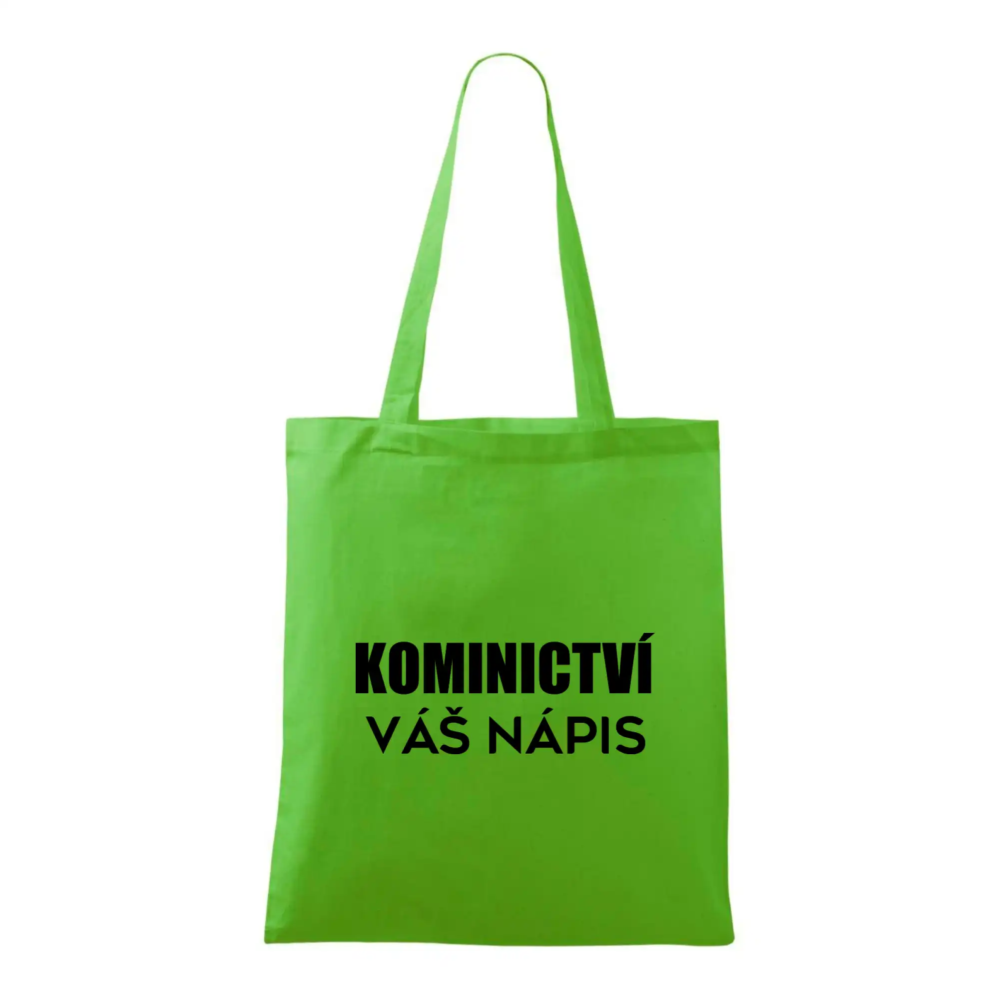 Kominík logo + nápis na zádech