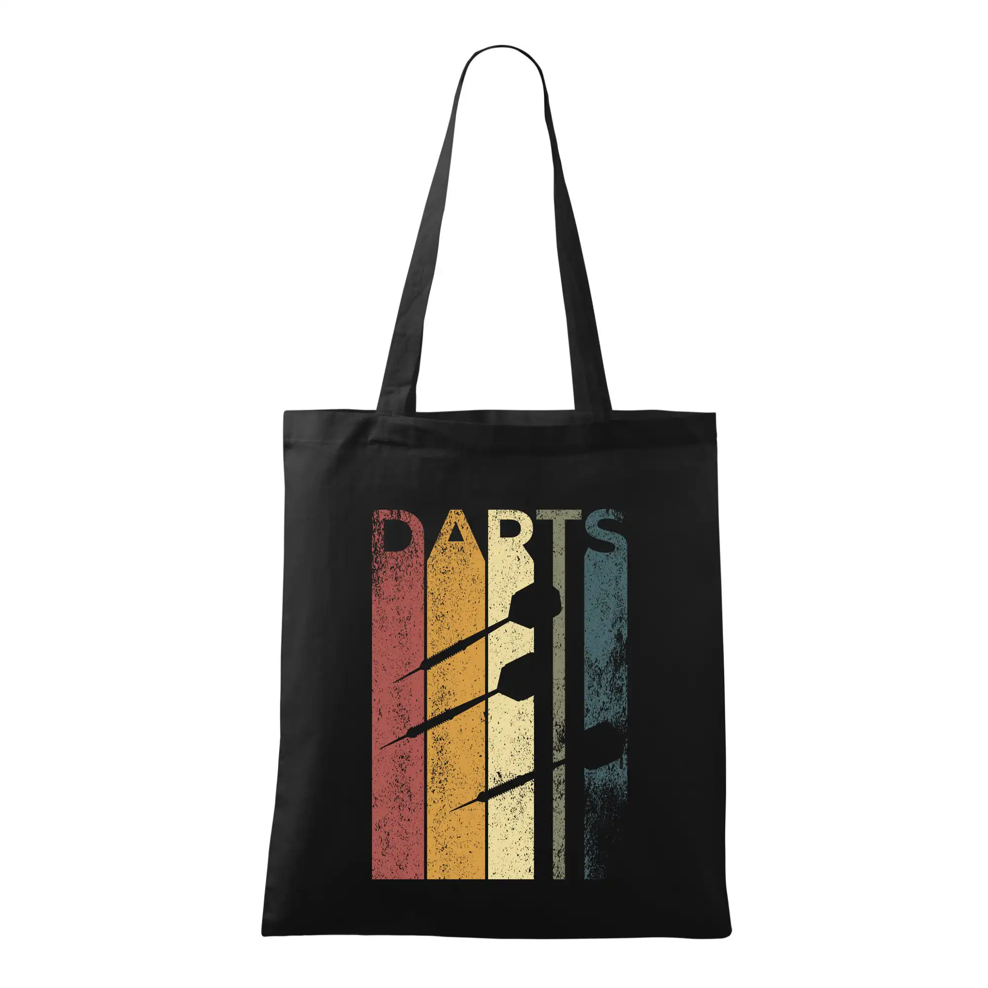 Tričko na šípky - Darts vintage - Taška bavlnená