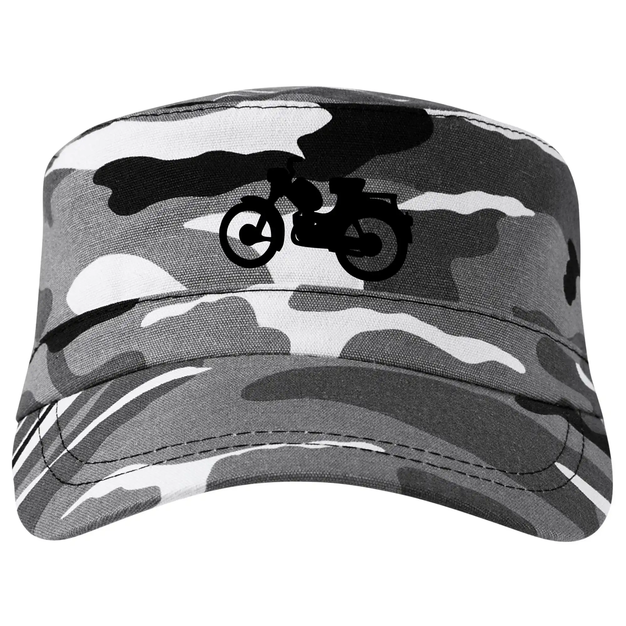 Tričká a mikiny s potlačou motoriek – pre pravých motorkárov - Peň - Šiltovka CAMO