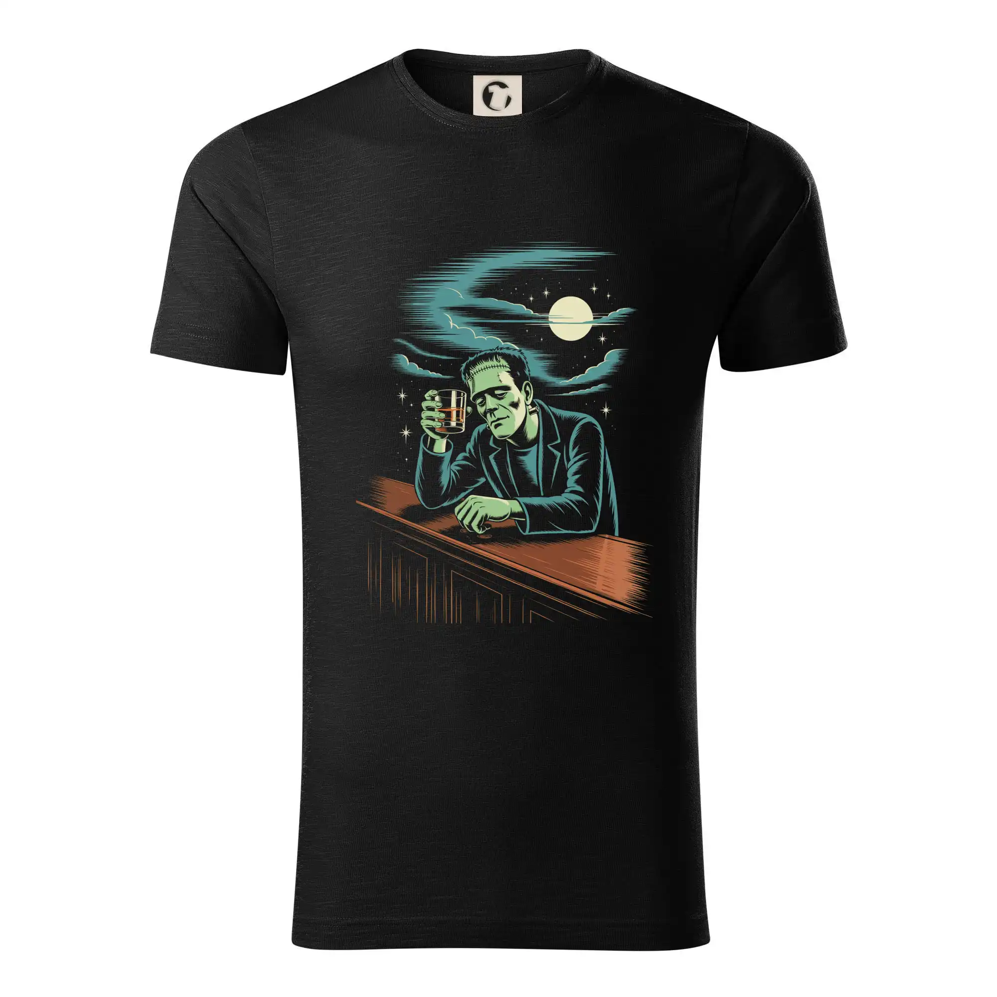 Vtipná tričká s motívmi pitie - ostatné - Monstrum na mol - Tričko z organickej bavlny