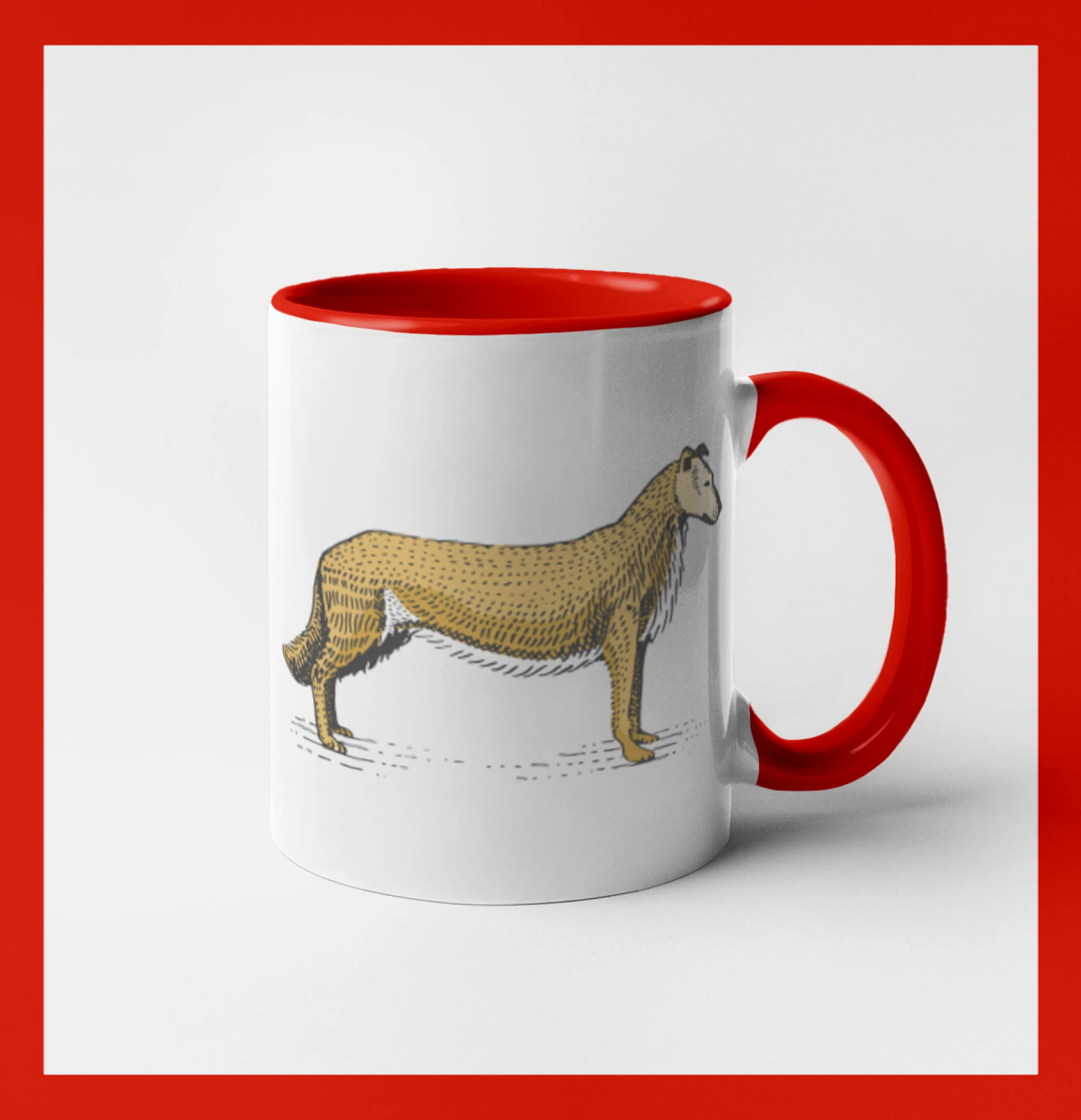 Ostatné psie plemená - Vintage Collie - Hrnček 