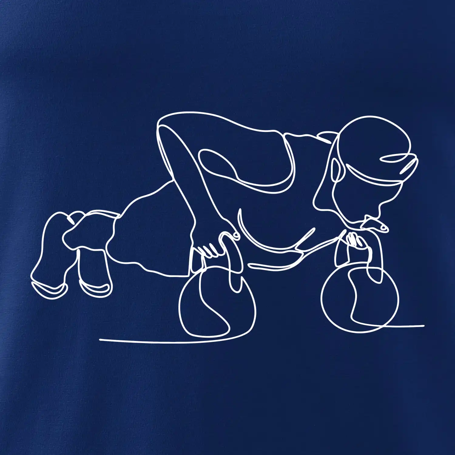 Kitebell posilování jedním tahem