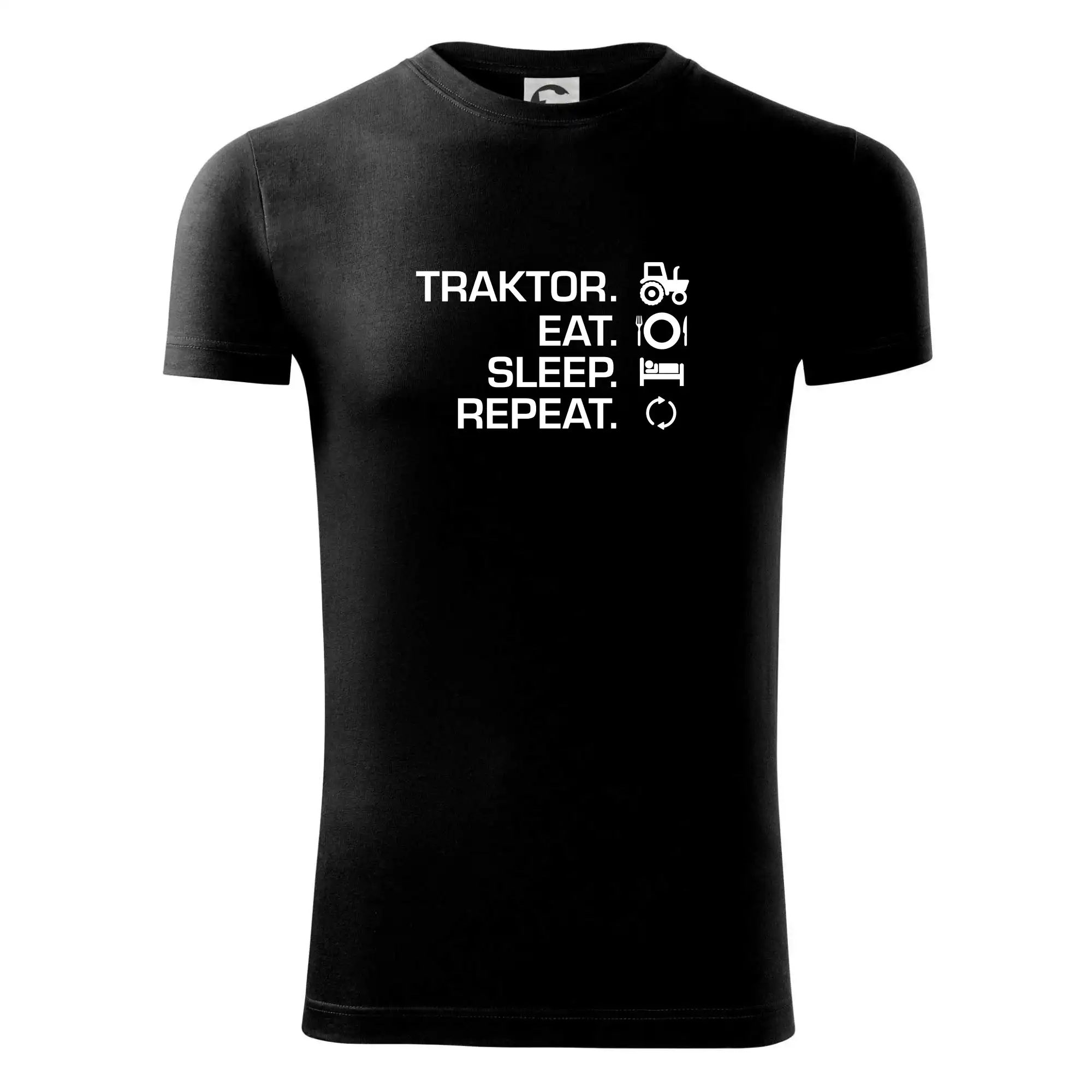Traktor eat sleep repeat - Viper FIT - Pánske zúžené tričko