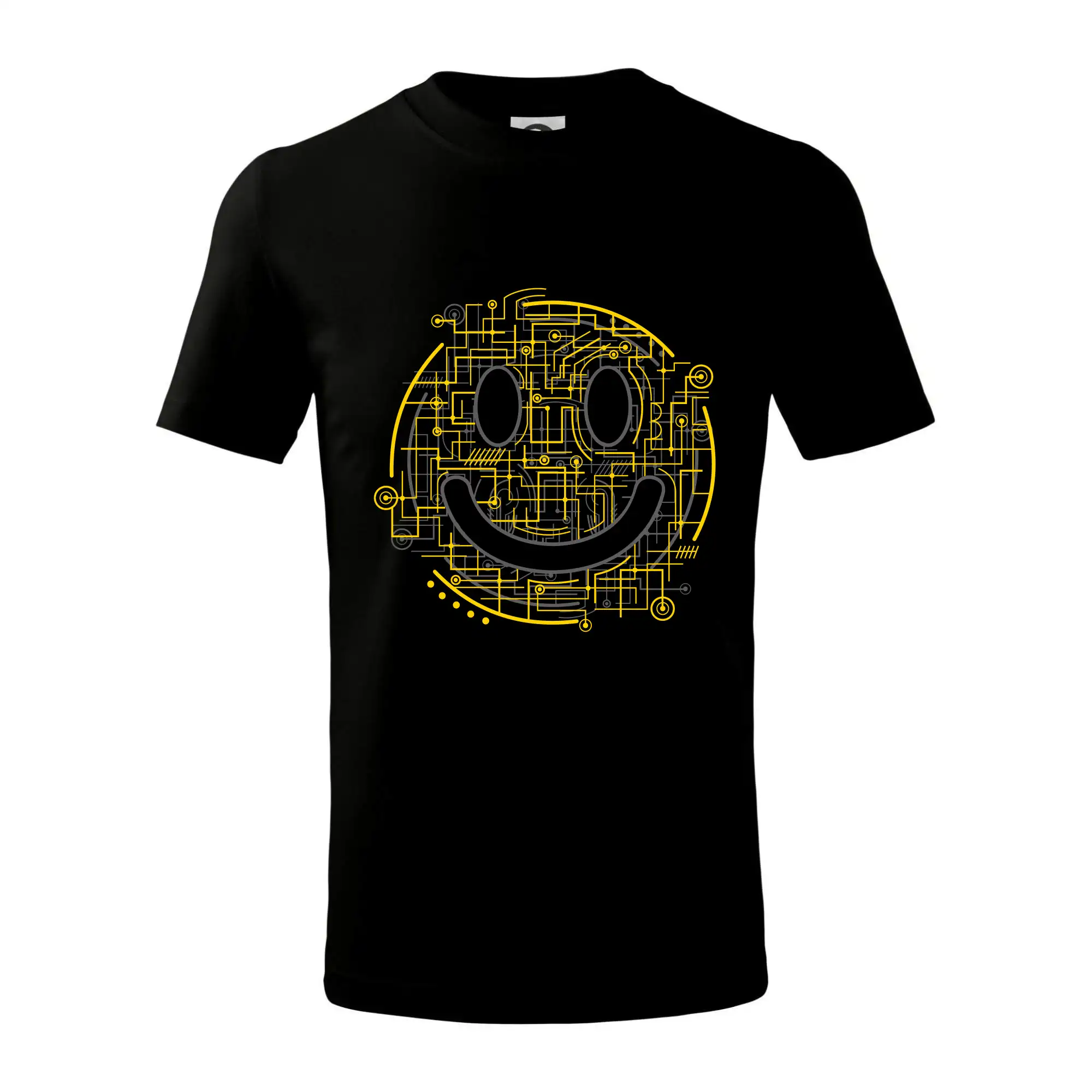 Grafické tričká - Electric Smiley - Tričko detské bavlnené