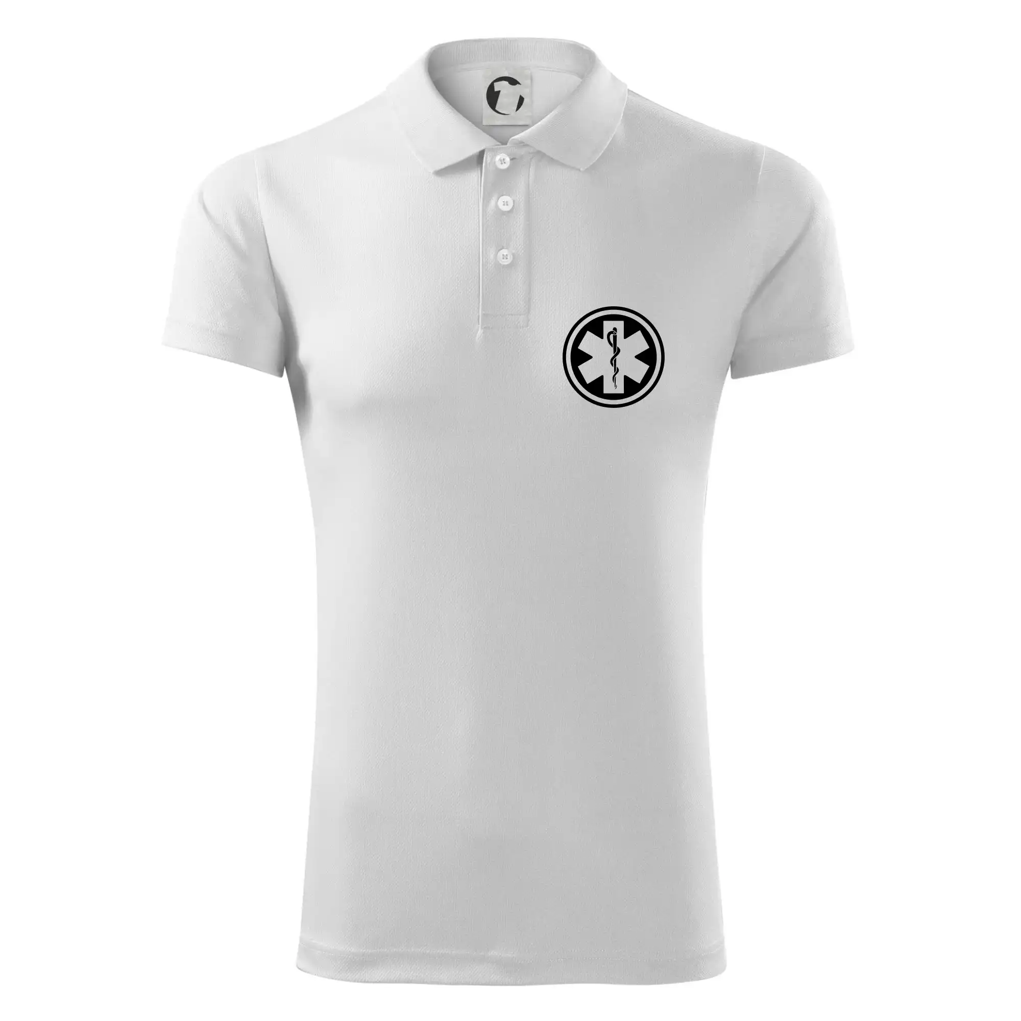 Tričká a mikiny pre záchranárov a lekárov - Kvalitné oblečenie pre zdravotníkov - Rescue logo samostatné guľaté - Polokošeľa Victory (športové)