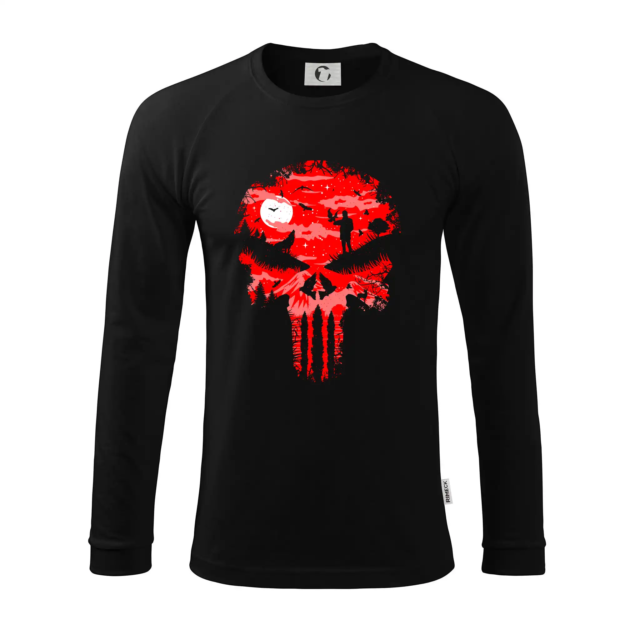 Grafické tričká - Stand And Bleed - Pánske tričko s dlhým rukávom LS130