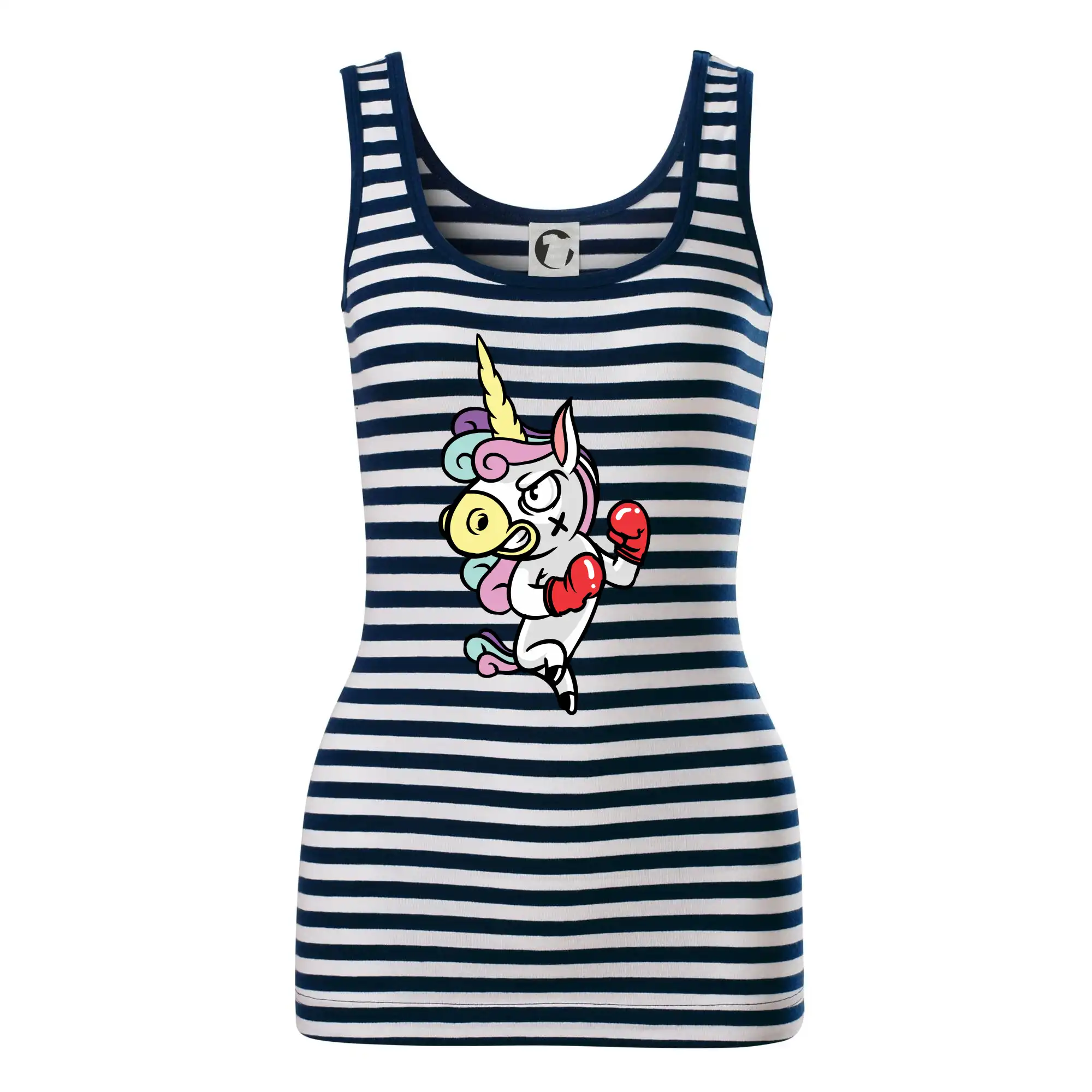 Tričká na box - Jednorožec box - Sailor tielko na vodu