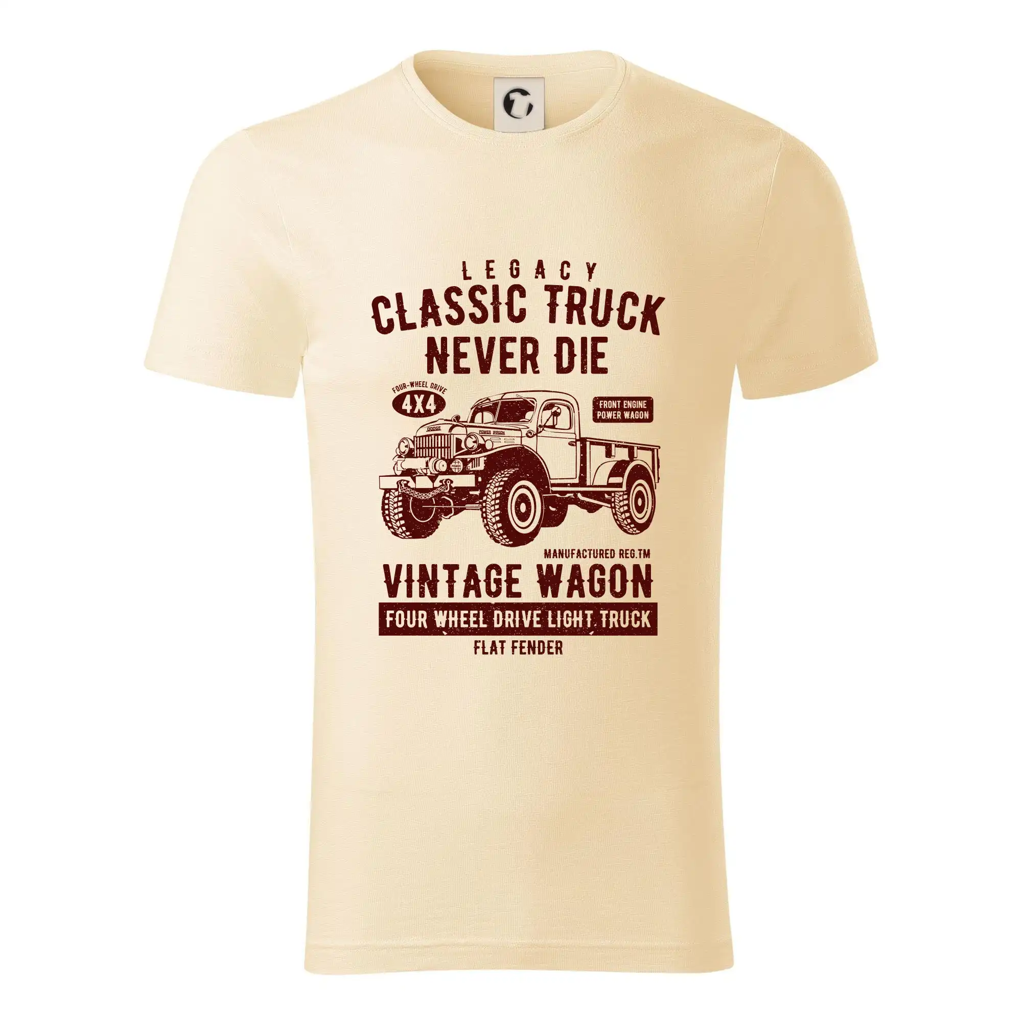 Tričká s kamionmi a nákladiakmi - Classic Truck - Tričko z organickej bavlny