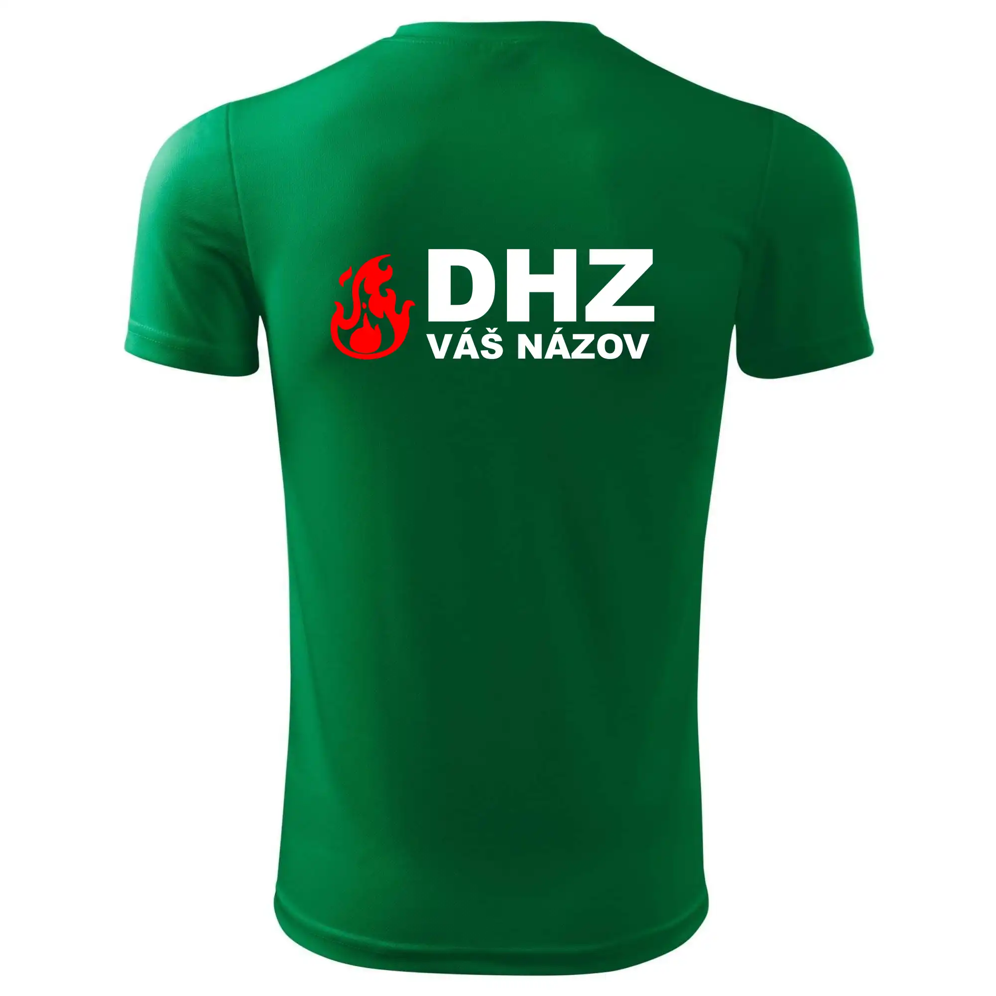 DHZ (oheň, firesport, názov sboru - vlastný nápis)
