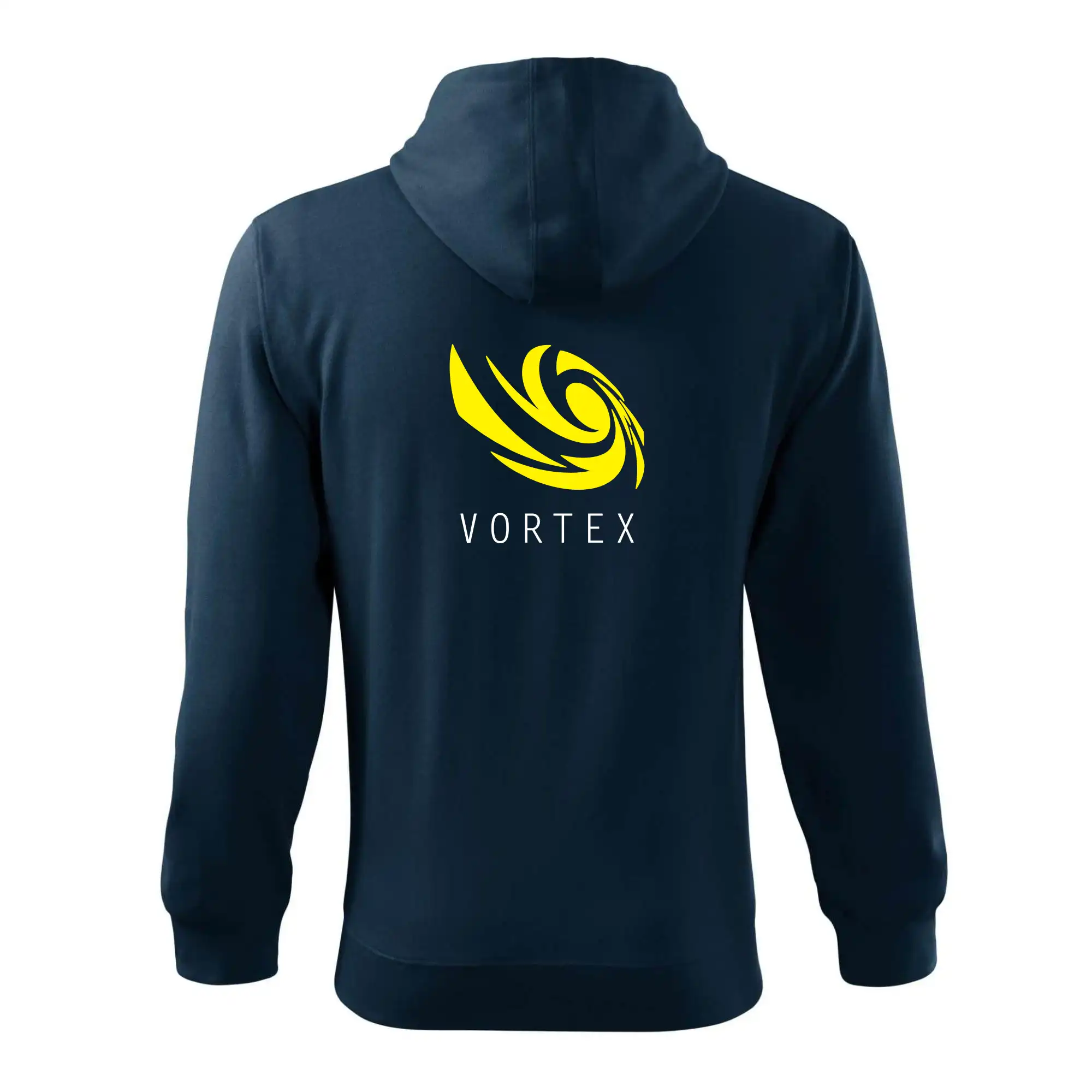 Tričká, mikiny a šiltovky pre Youtubery - Vortex logo farebné - Mikina s kapucňou na zips trendy zipper