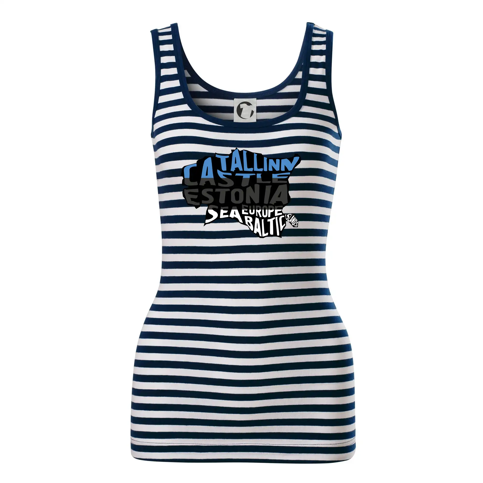 Ostatné mestá / miesta - Mapy - názvy miest - Estónsko - Sailor tielko na vodu