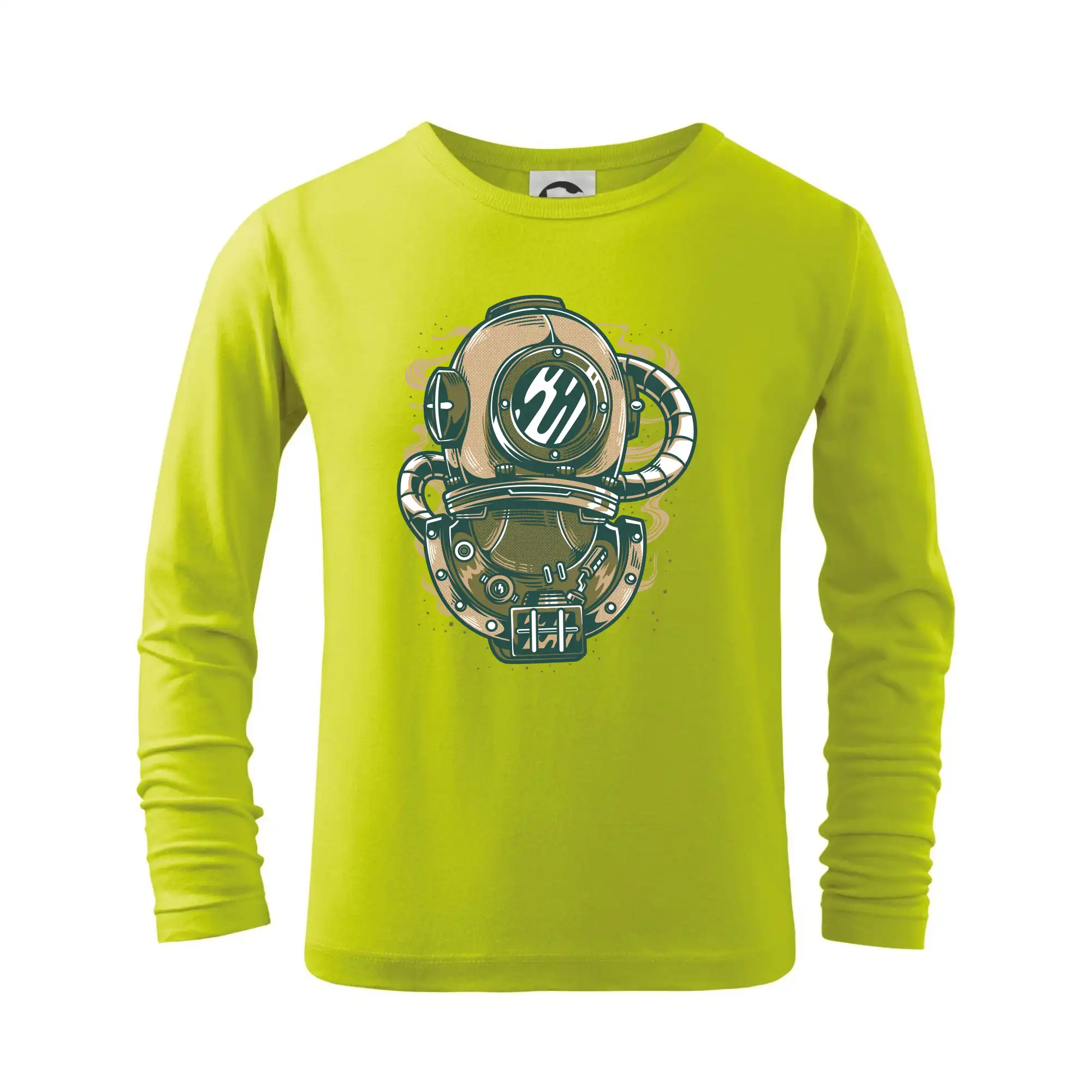 Starý potapěčský skafandr