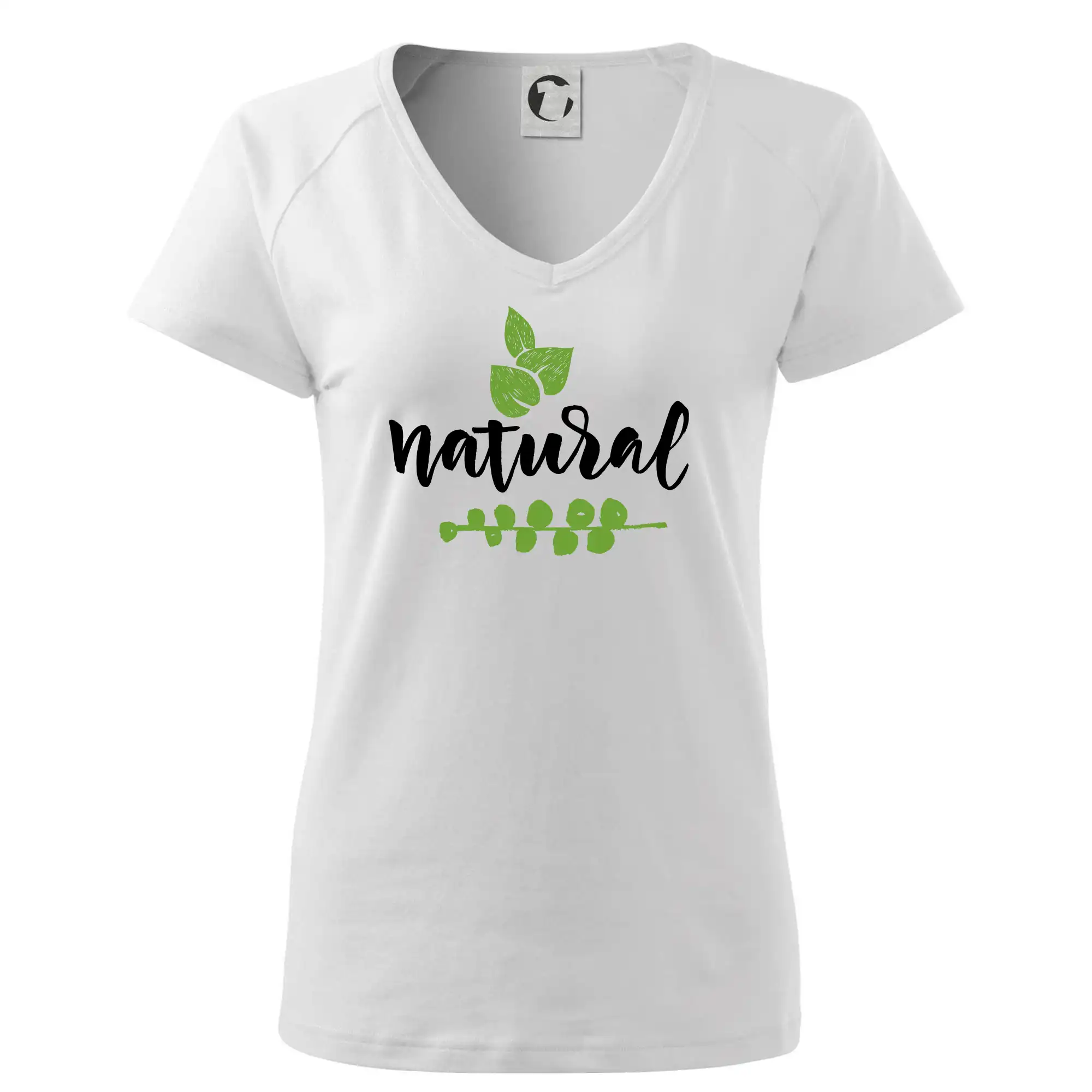 Natural - nápis v listech