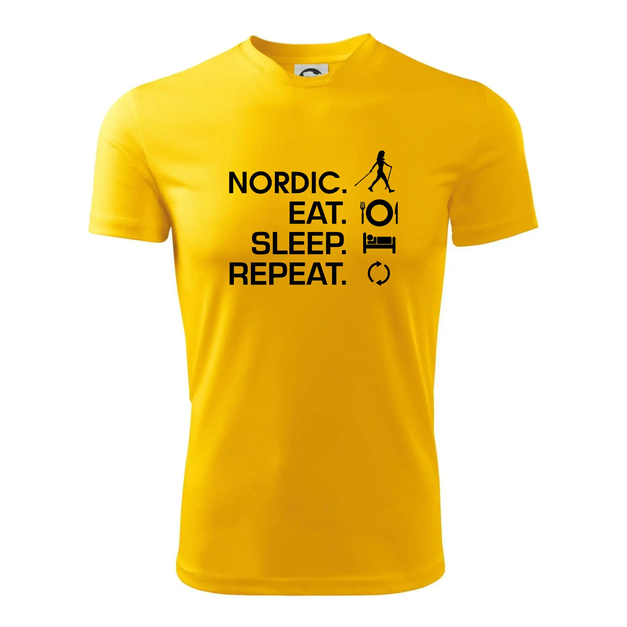 Nordic walking eat sleep
