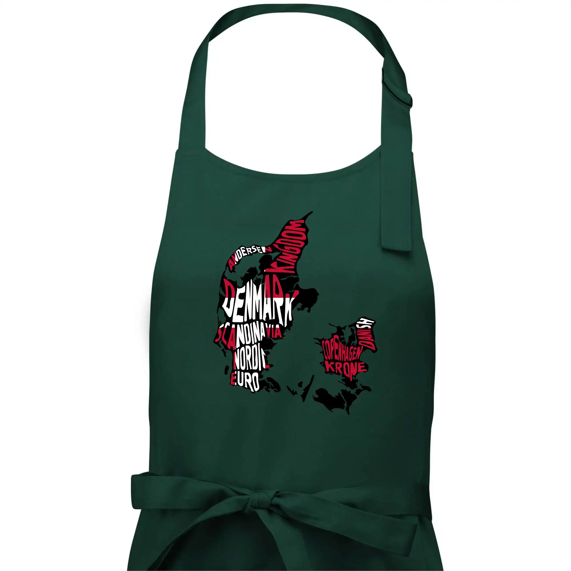 Mapy - názvy měst - Dánsko