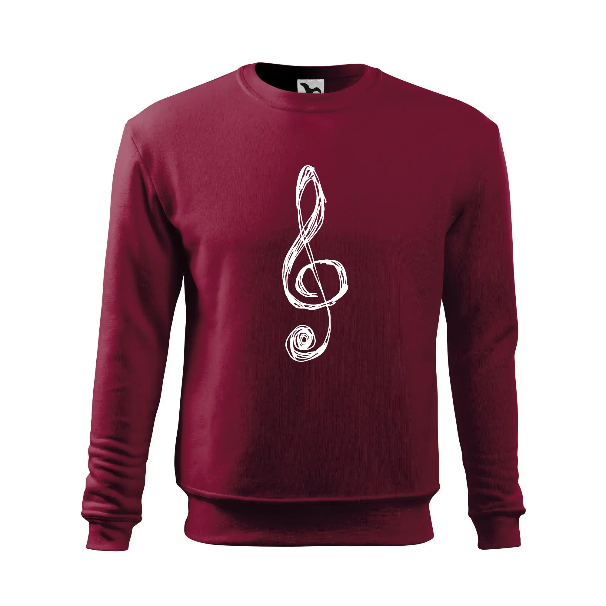 Houslový klíč kreslený