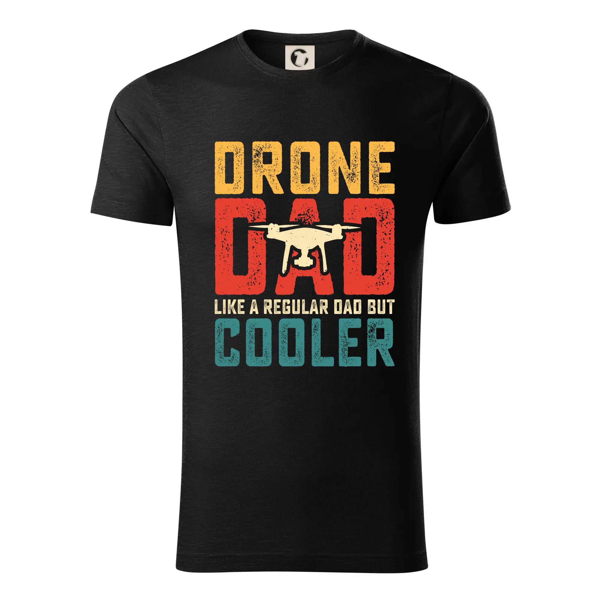 Tričká pre modelára - Drone Pilot dad like a regular dad but cooler - Tričko z organickej bavlny