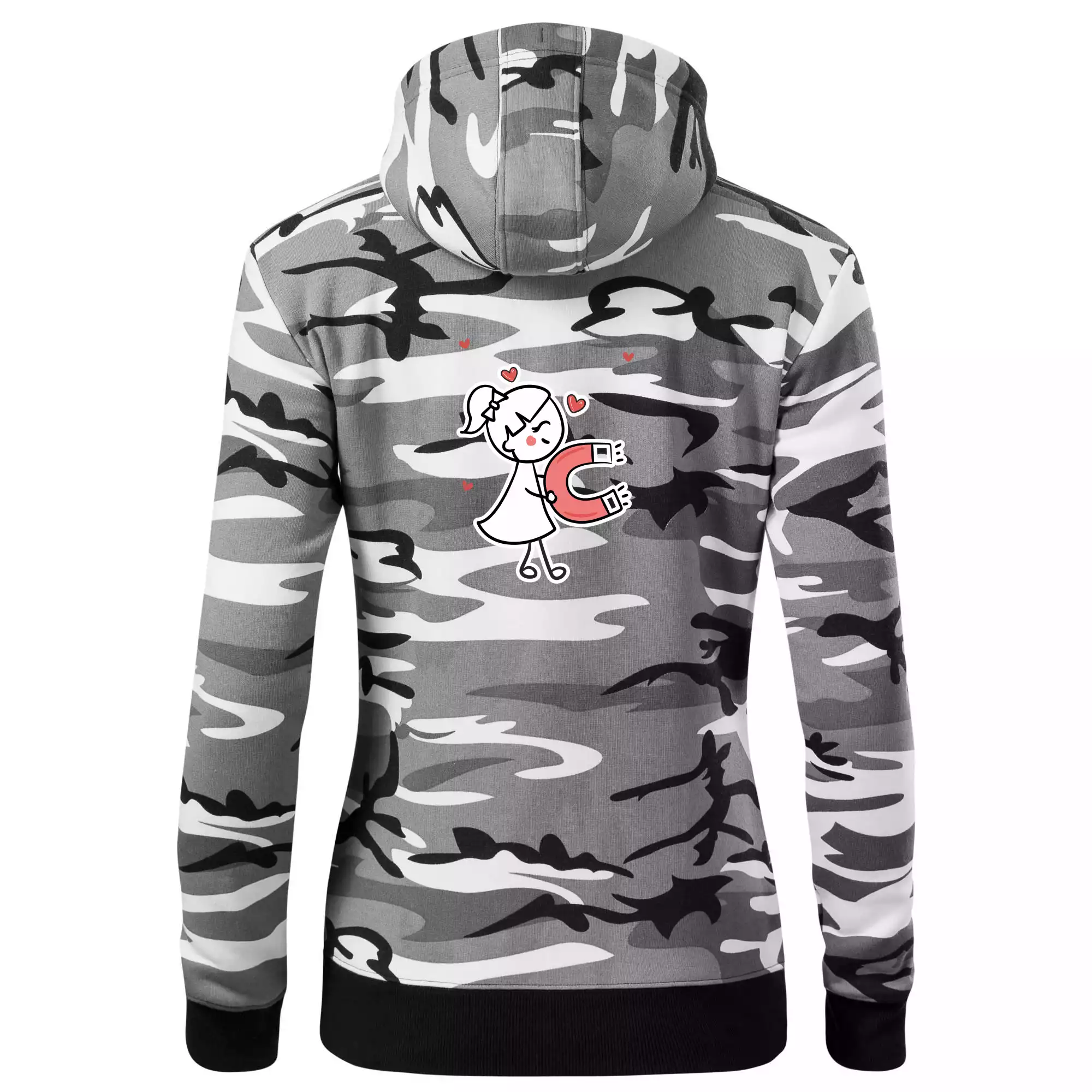 Párový motiv - panáček a magnet