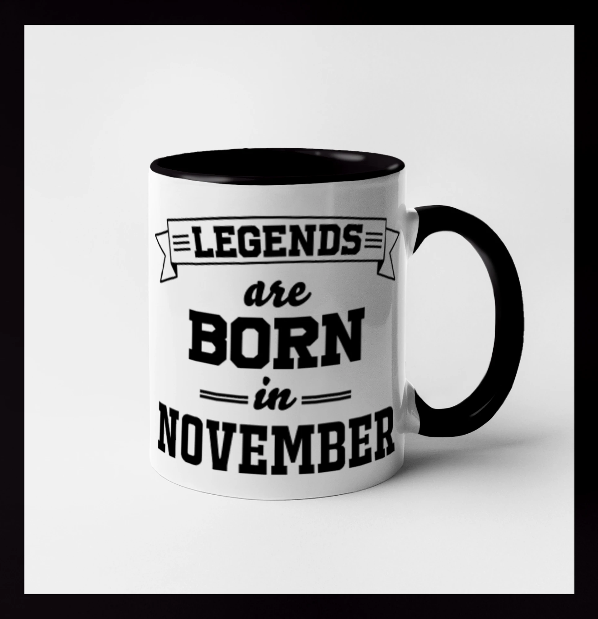 Legends are born in November