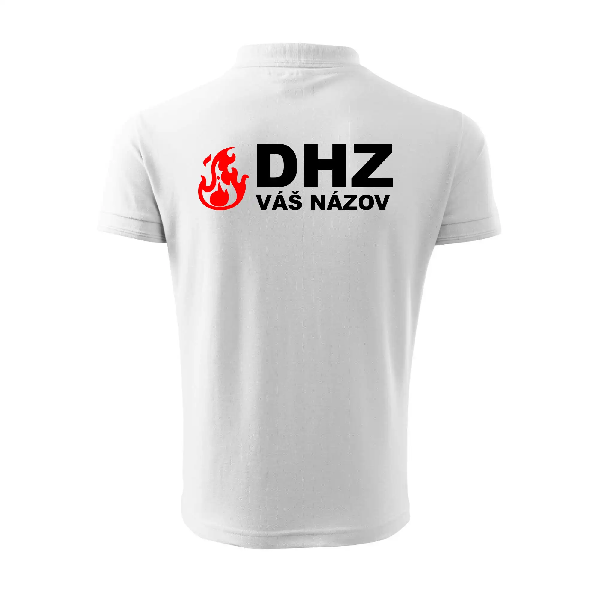 DHZ (oheň, firesport, názov sboru - vlastný nápis)