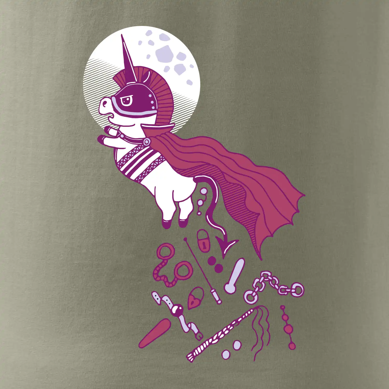 Drsný jednorožec (Pecka design)