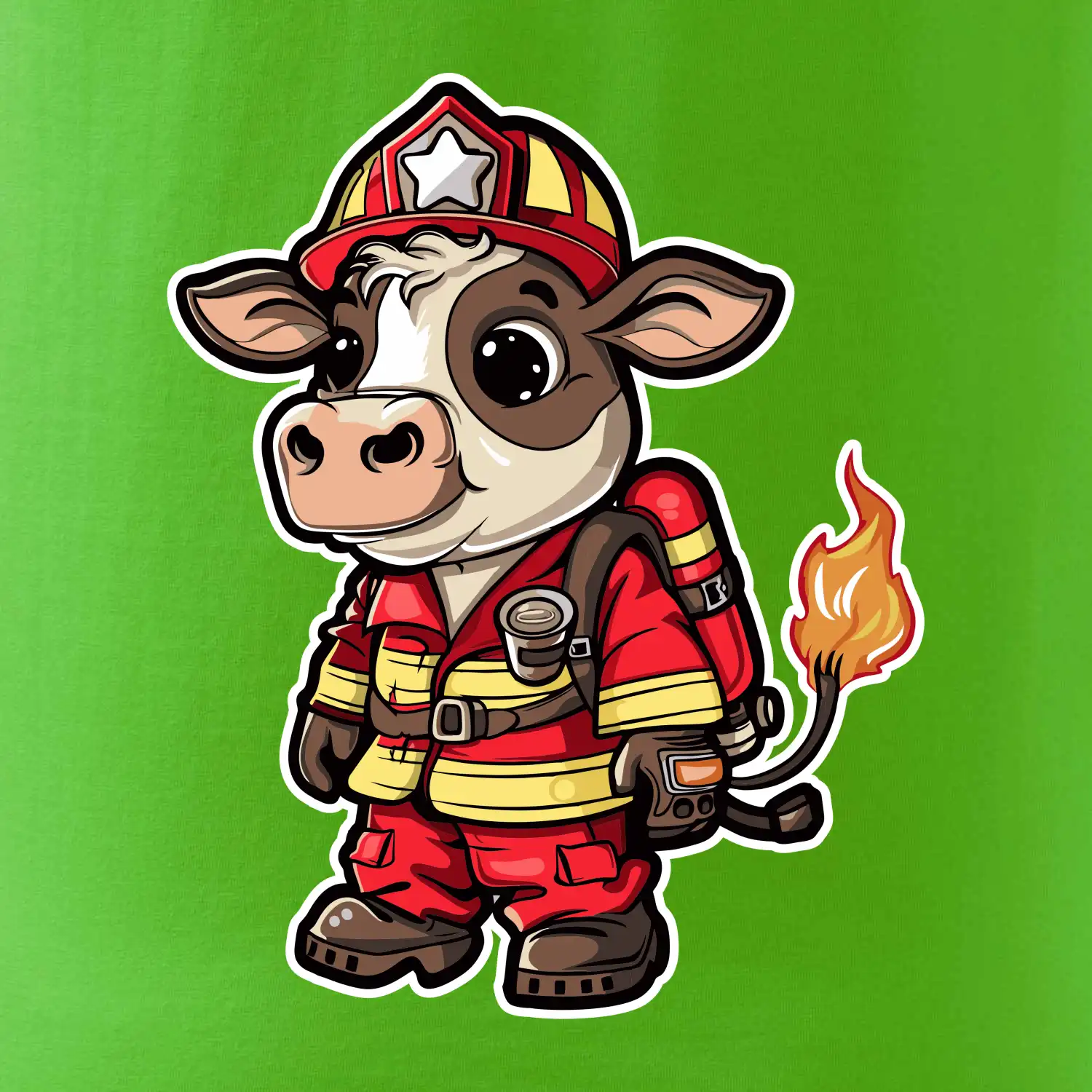 Malý hasič - kravička