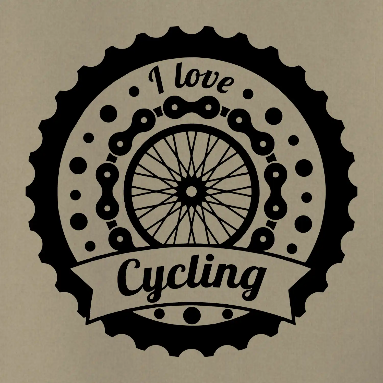 I love cycling - kolo